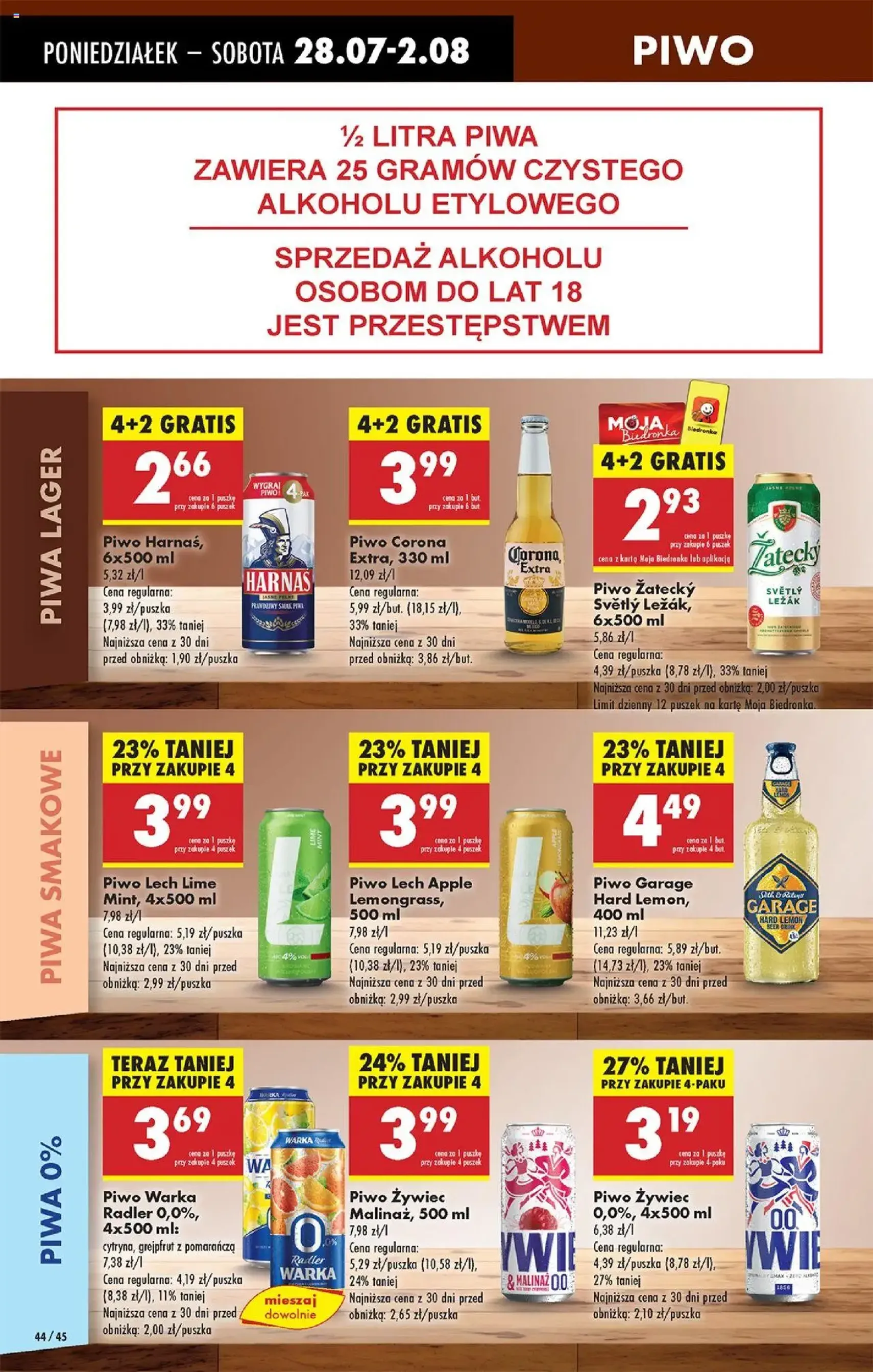 Biedronka gazetka - ważny gazetka od 28.07.2025 strona 62 z 84 Biedronka gazetka - ważny gazetka od 28.07.2025 strona 62 z 84
