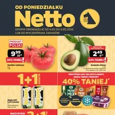 Netto gazetka od poniedziałku spożywcza - podgląd gazetki ważnej od 04.05.2026