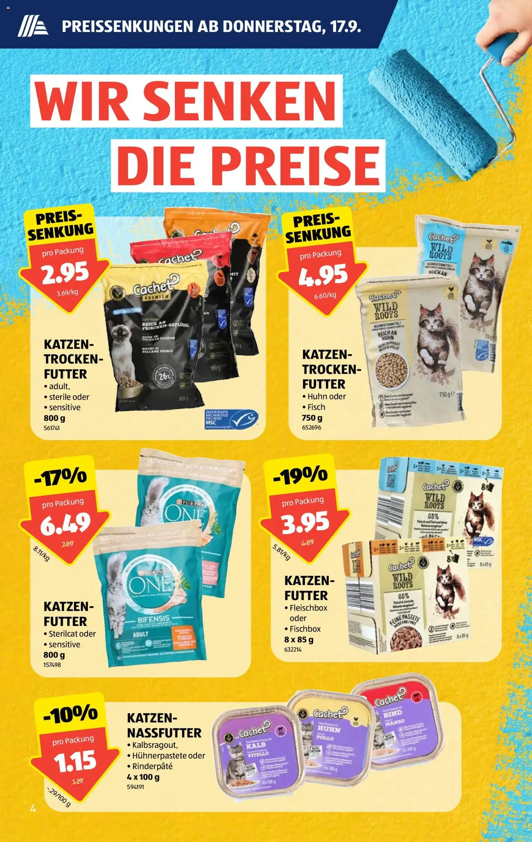 Aldi aktionen - Gültiger Prospekt ab 17.09.2026, Seite 4 von insgesamt 36