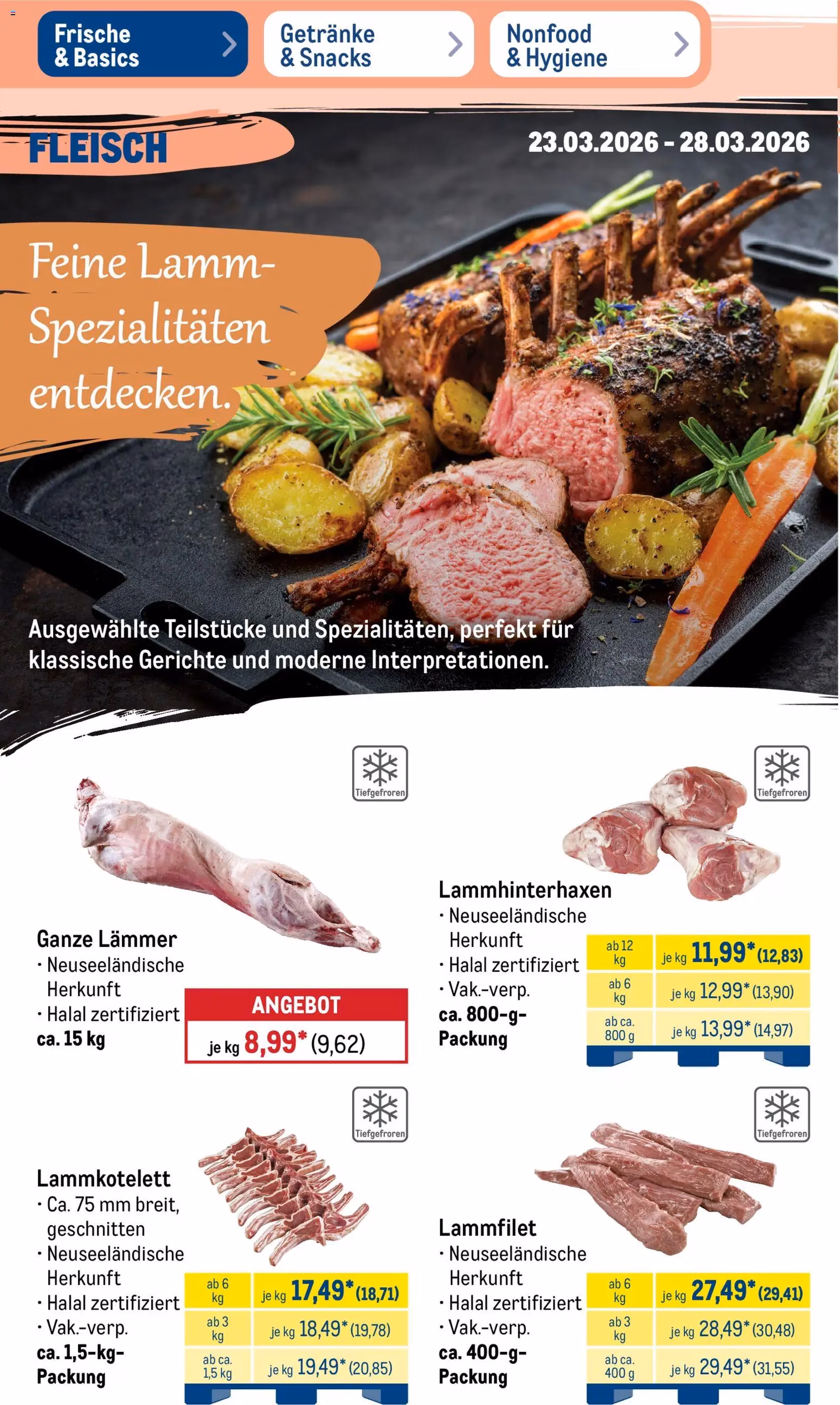 Metro Prospekt - Gültiger Prospekt ab 23.03.2026, Seite 3 von insgesamt 57