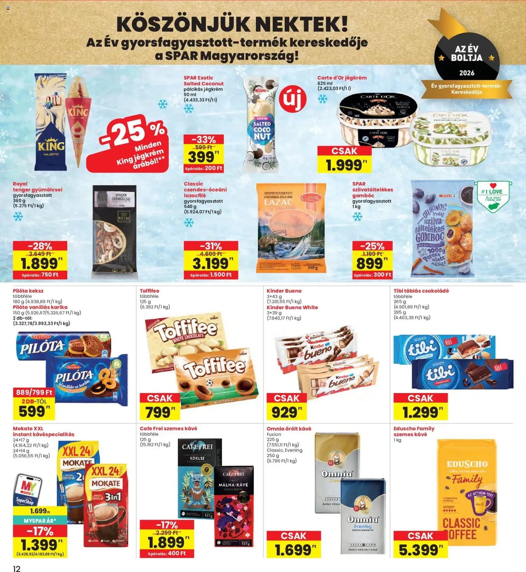Interspar akciós újság - 2026.06.11. érvényes szórólap 12 oldal 20 oldalból