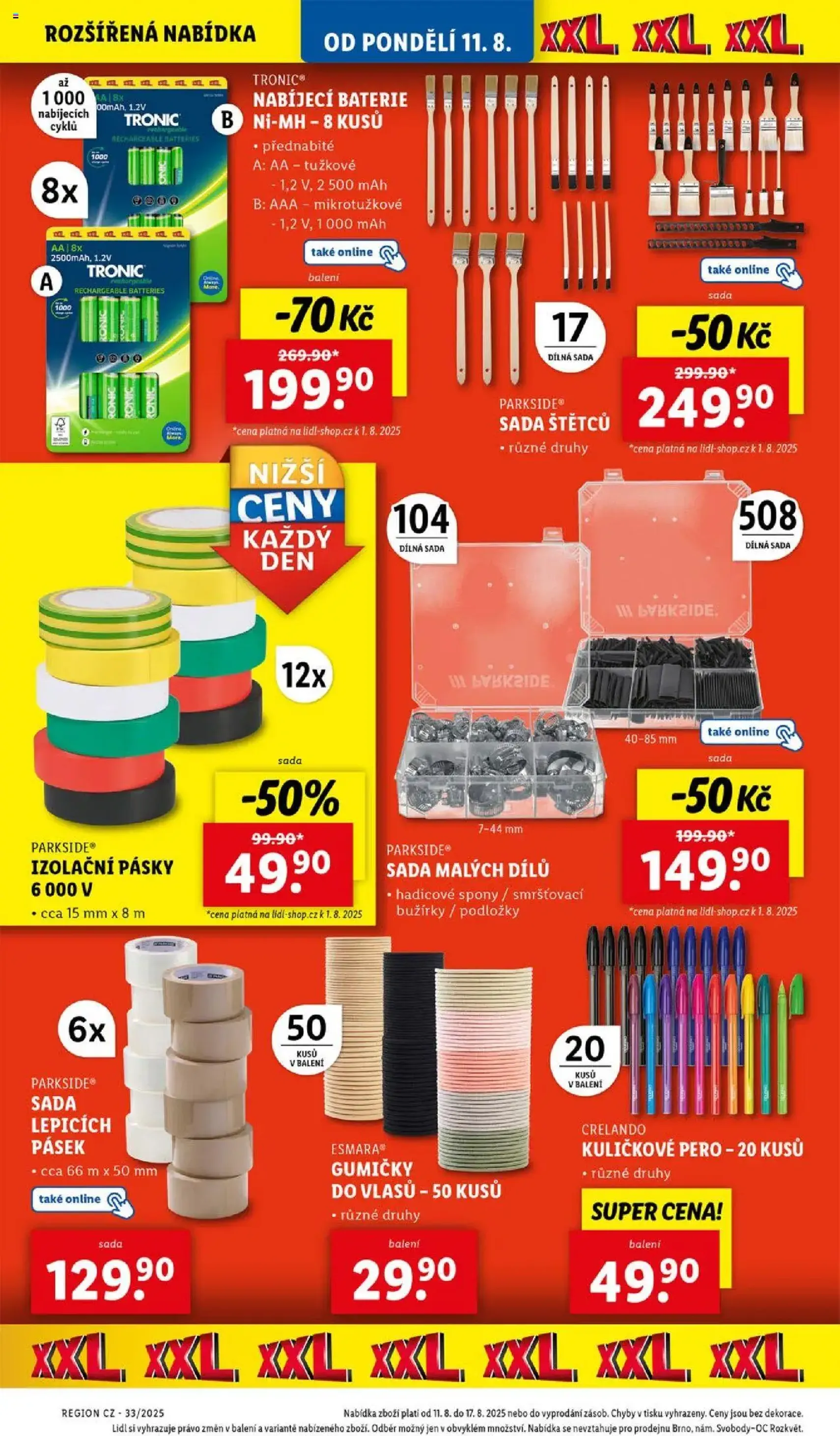 Lidl leták - platný leták od 11.08.2025 strana 30 z 45 Lidl leták - platný leták od 11.08.2025 strana 30 z 45