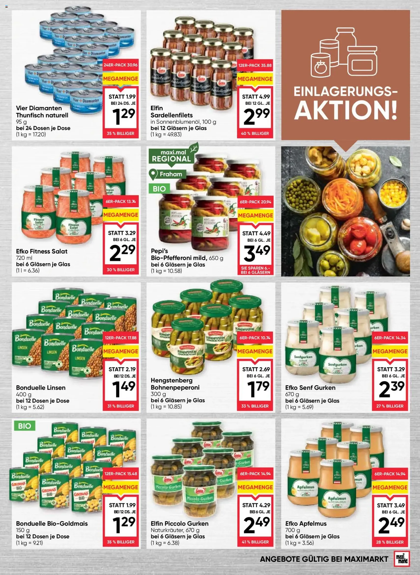 Maximarkt Flugblatt - Gültiger Prospekt ab 20.08.2026, Seite 7 von insgesamt 24