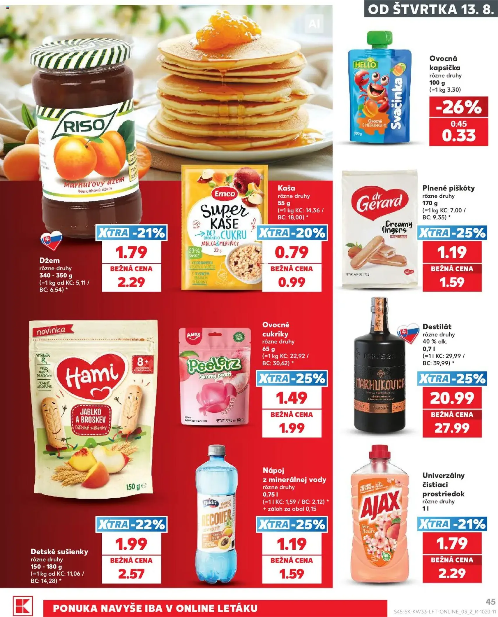 Kaufland leták - platný leták od 13.08.2026 strana 45 z 80