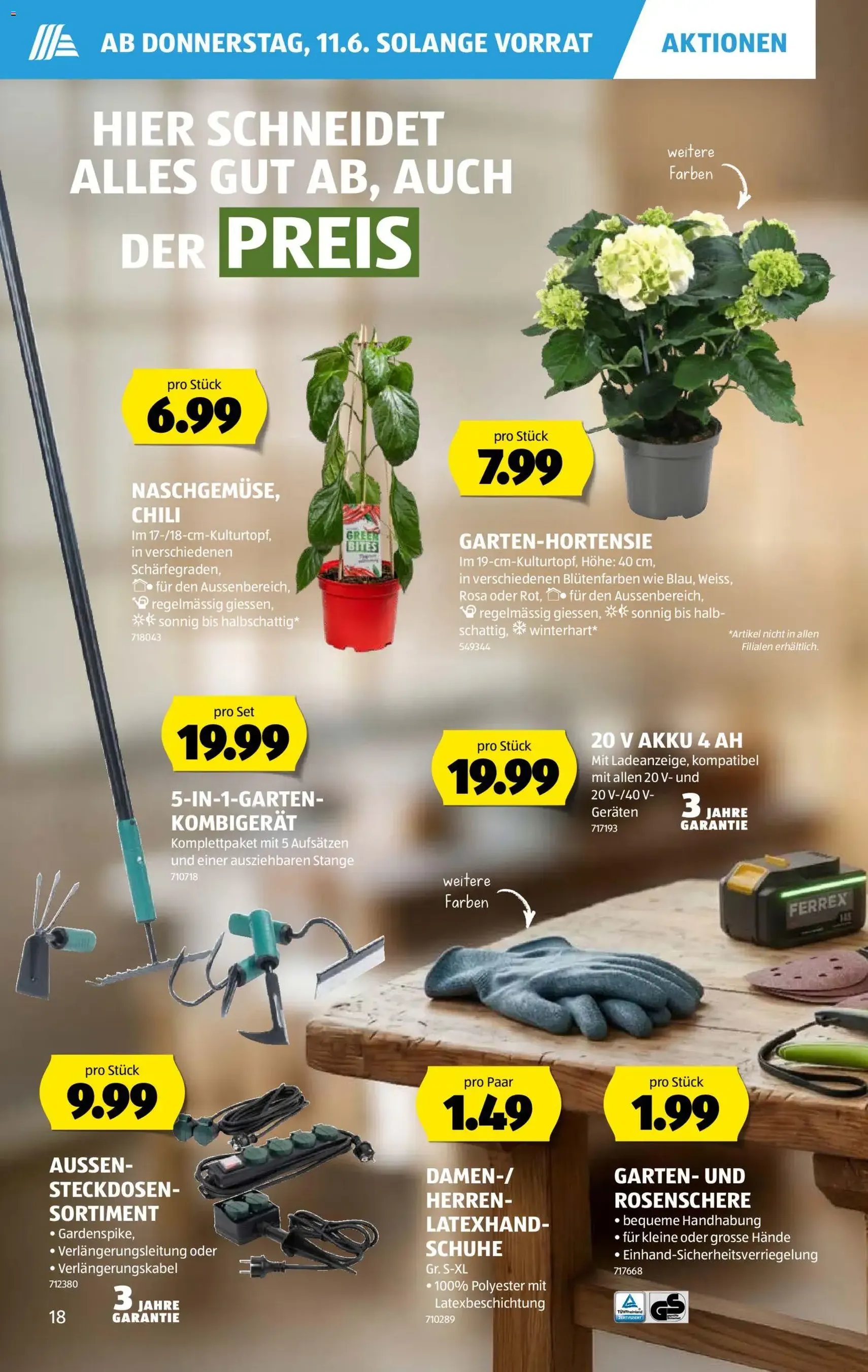 Aldi aktionen - Gültiger Prospekt ab 11.06.2026, Seite 20 von insgesamt 52