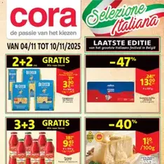 Cora folder week 45 - voorvertoning van de folder geldig vanaf 04/11/2025