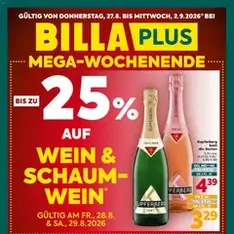 Billa Plus Flugblatt - Prospekt Vorschau gültig ab 27.08.2026