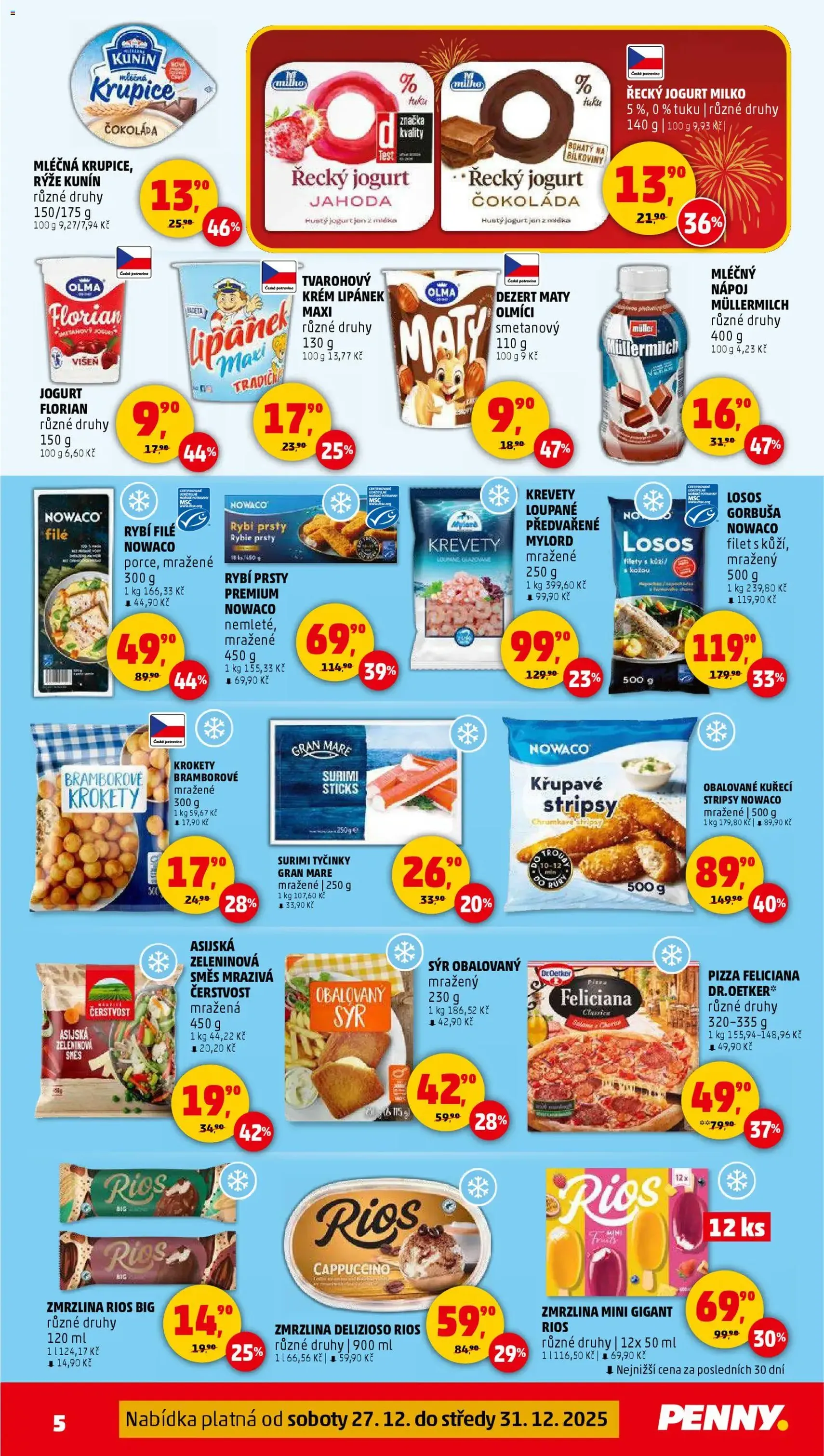 Penny Market leták - Čtvrtečník - platný leták od 27.12.2025 strana 5 z 28