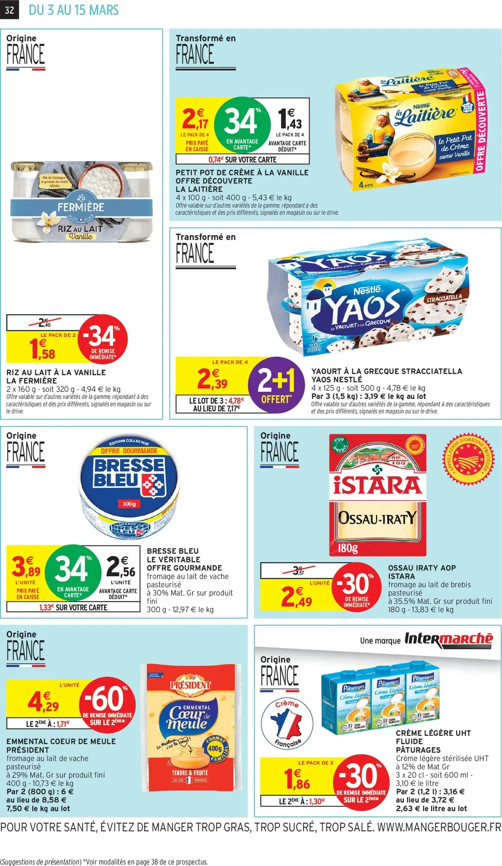 Intermarché catalogue semaine 10 - brochure valable à partir du 03/03/2026, page 32 sur 52