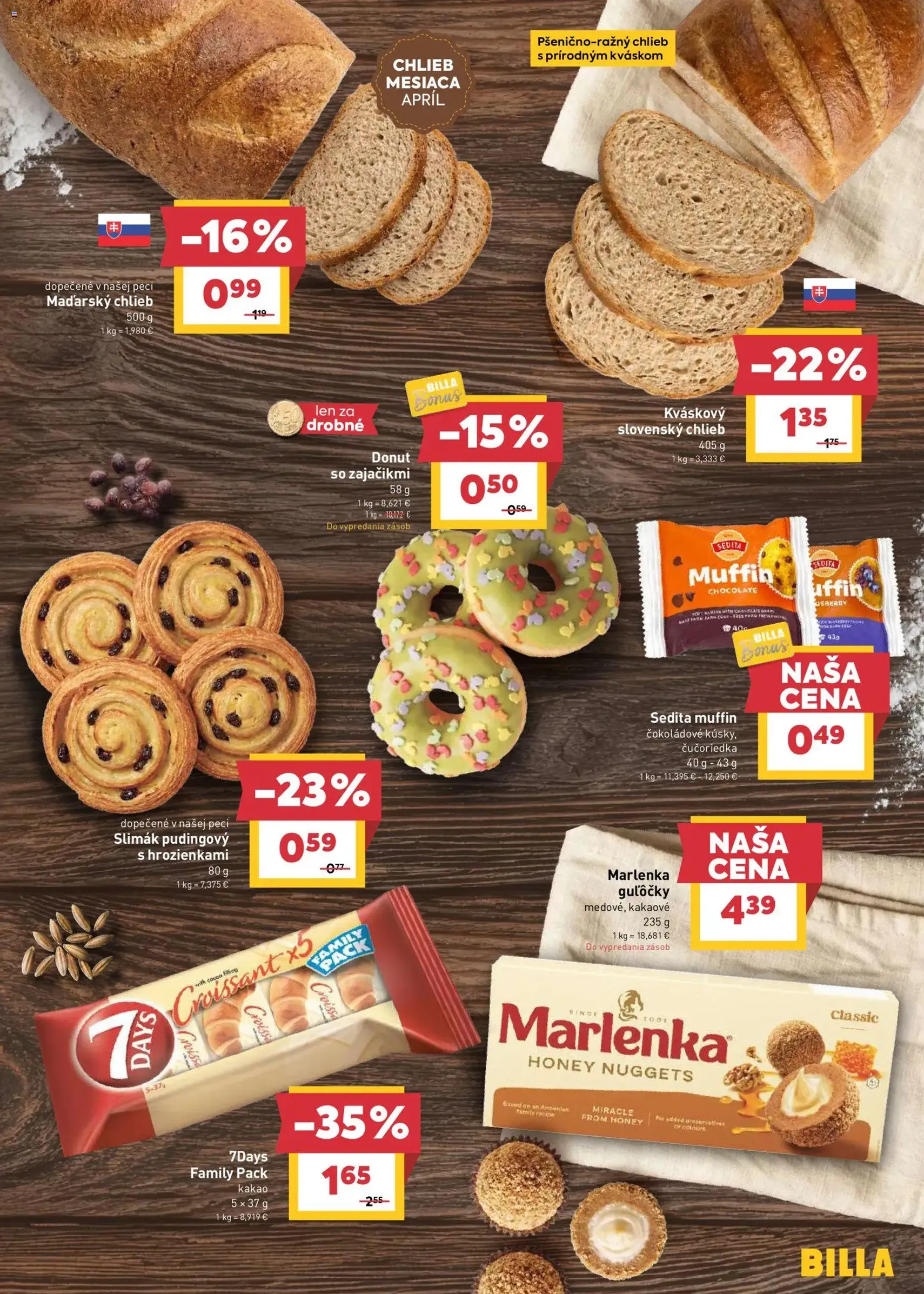 Billa leták - platný leták od 22.04.2026 strana 7 z 30