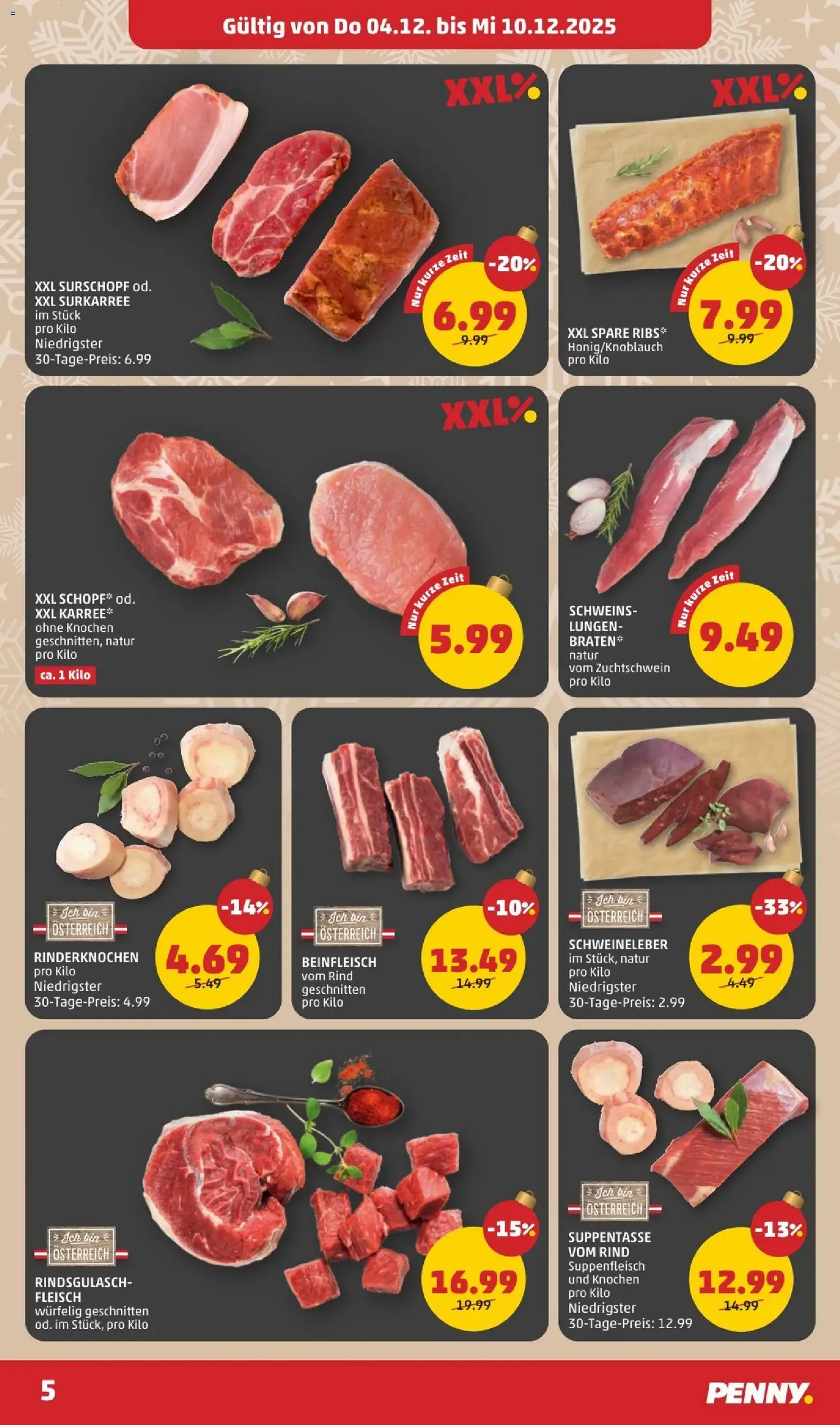 Penny Markt Flugblatt - Gültiger Prospekt ab 04.12.2025, Seite 5 von insgesamt 32