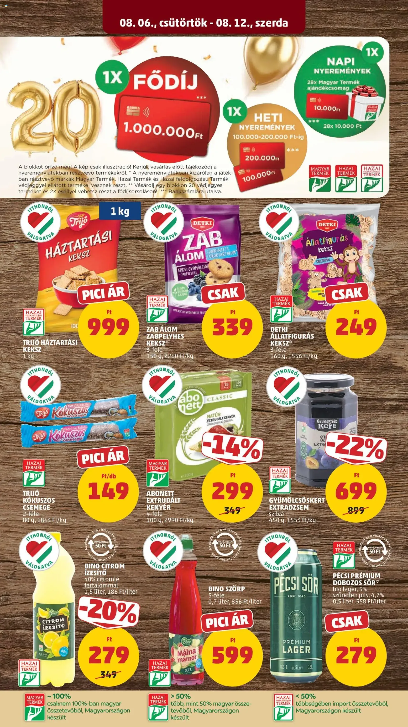 PENNY akciós újság - 2026.08.06. érvényes szórólap 16 oldal 43 oldalból