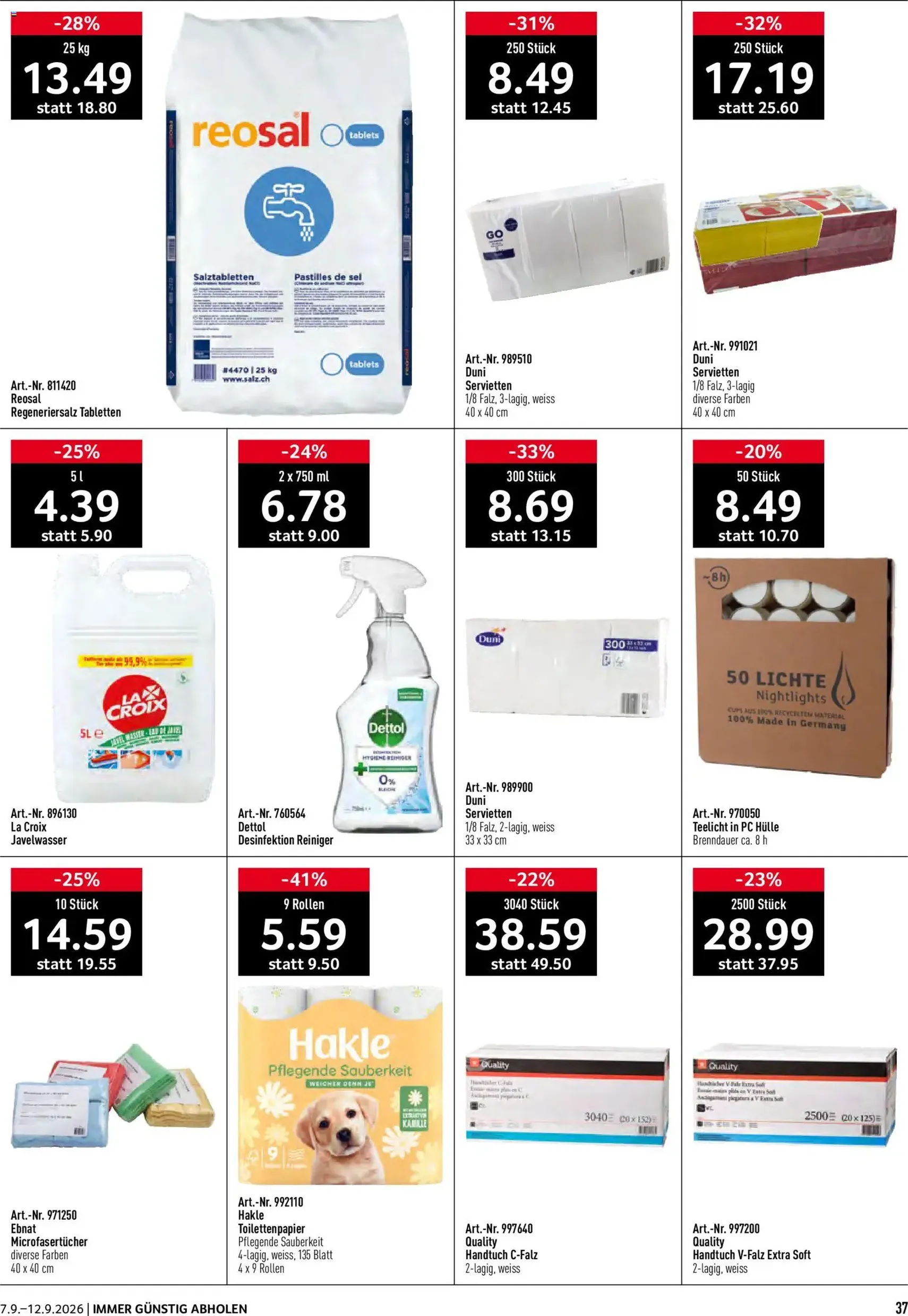 Prodega aktionen - Gültiger Prospekt ab 07.09.2026, Seite 37 von insgesamt 40