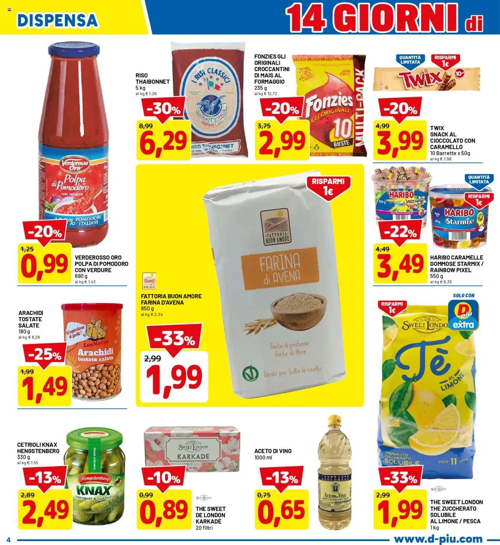 Volantino D Più - volantino valido dal 23/06/2025 pagina 4 di 20 Volantino D Più - volantino valido dal 23/06/2025 pagina 4 di 20