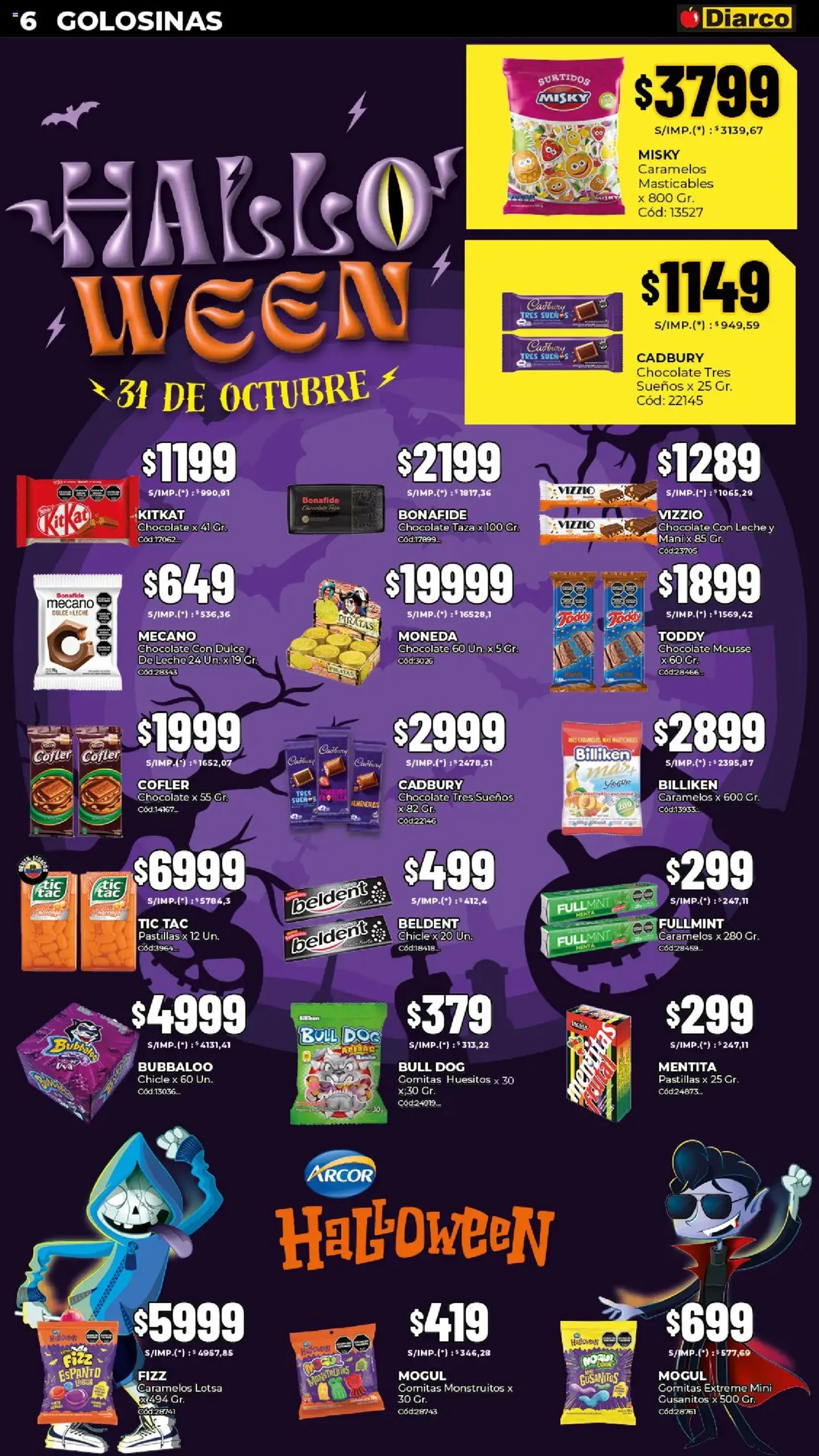 Diarco ofertas - folleto válido desde 20/10/2025 página 6 de 21 Diarco ofertas - folleto válido desde 20/10/2025 página 6 de 21