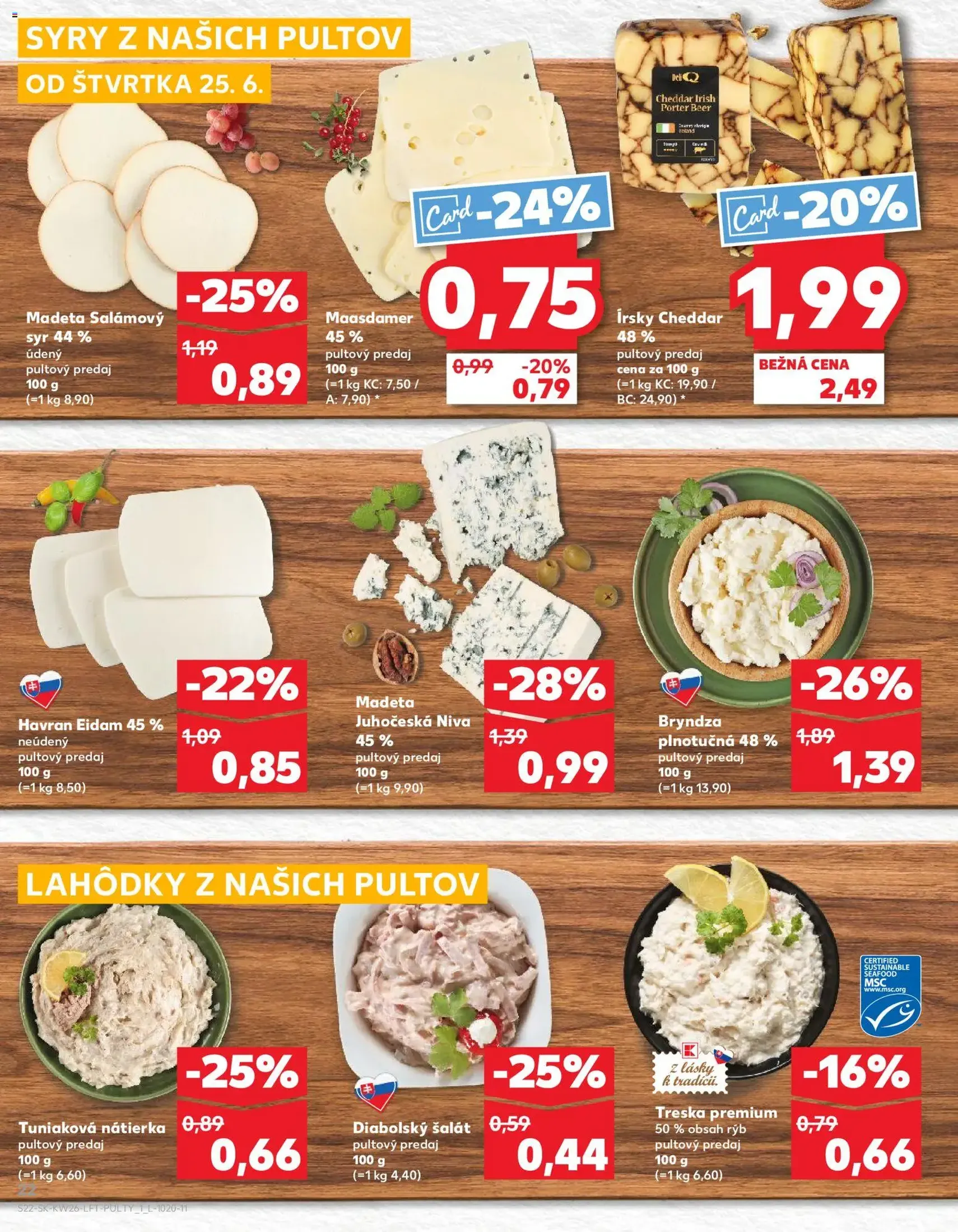 Kaufland leták - platný leták od 25.06.2026 strana 22 z 84