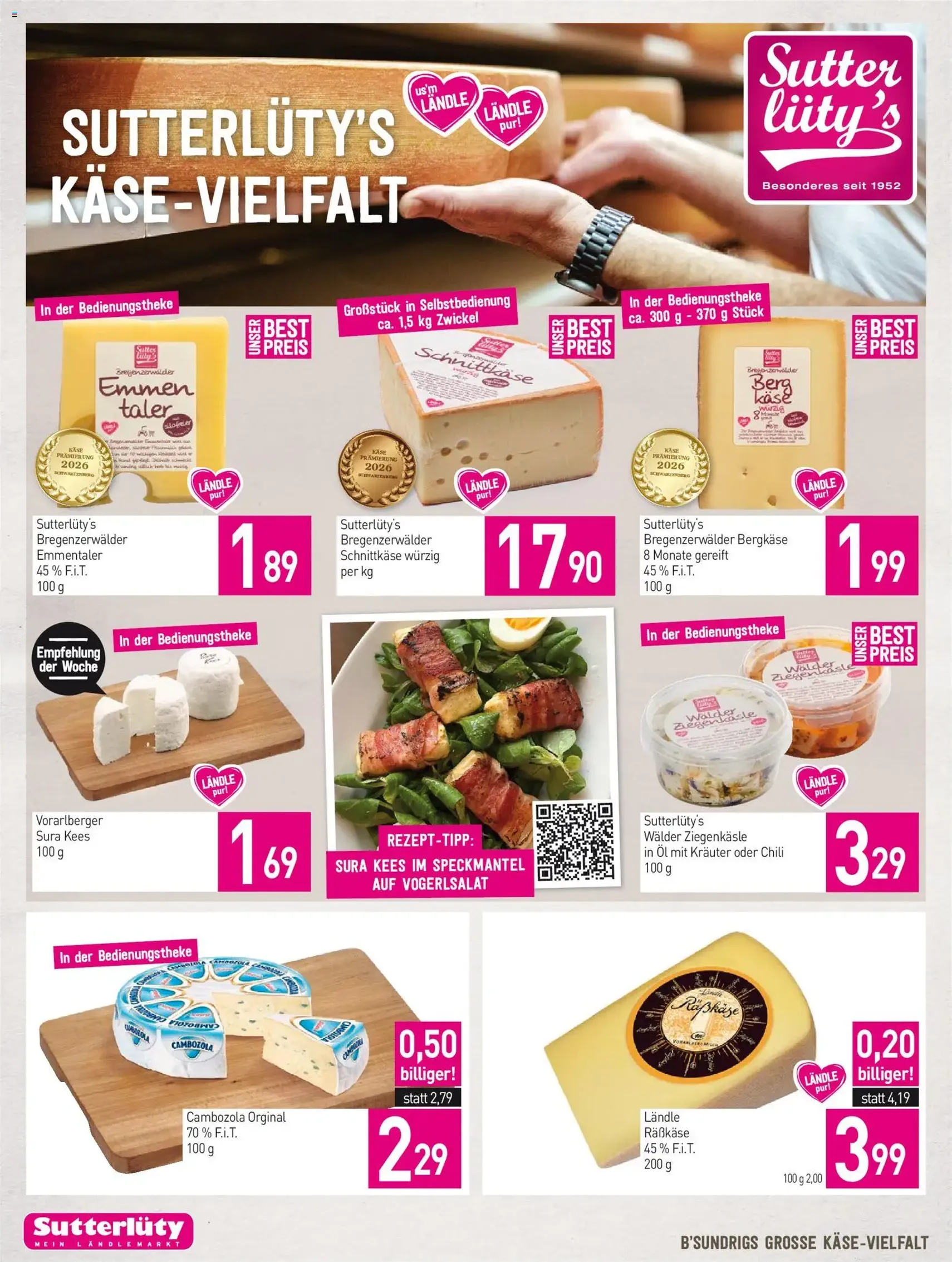 Sutterlüty Flugblatt - Gültiger Prospekt ab 08.10.2026, Seite 6 von insgesamt 24