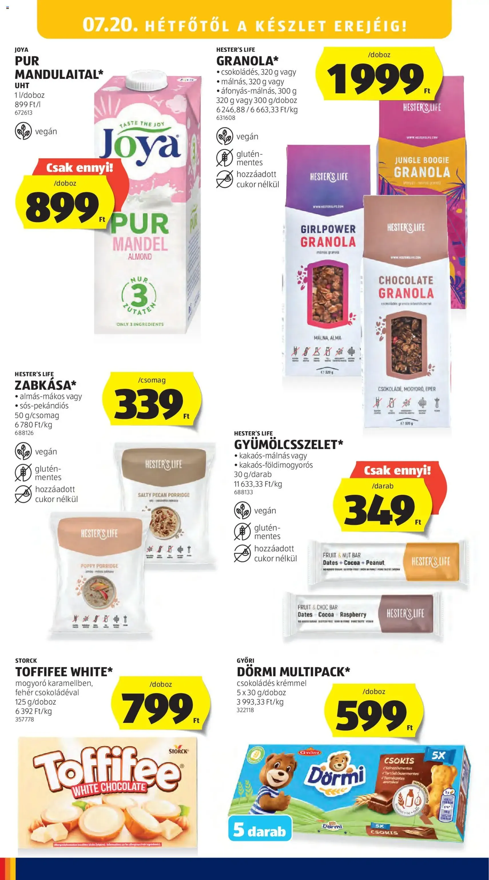 Aldi akciós újság - 2026.07.16. érvényes szórólap 22 oldal 38 oldalból
