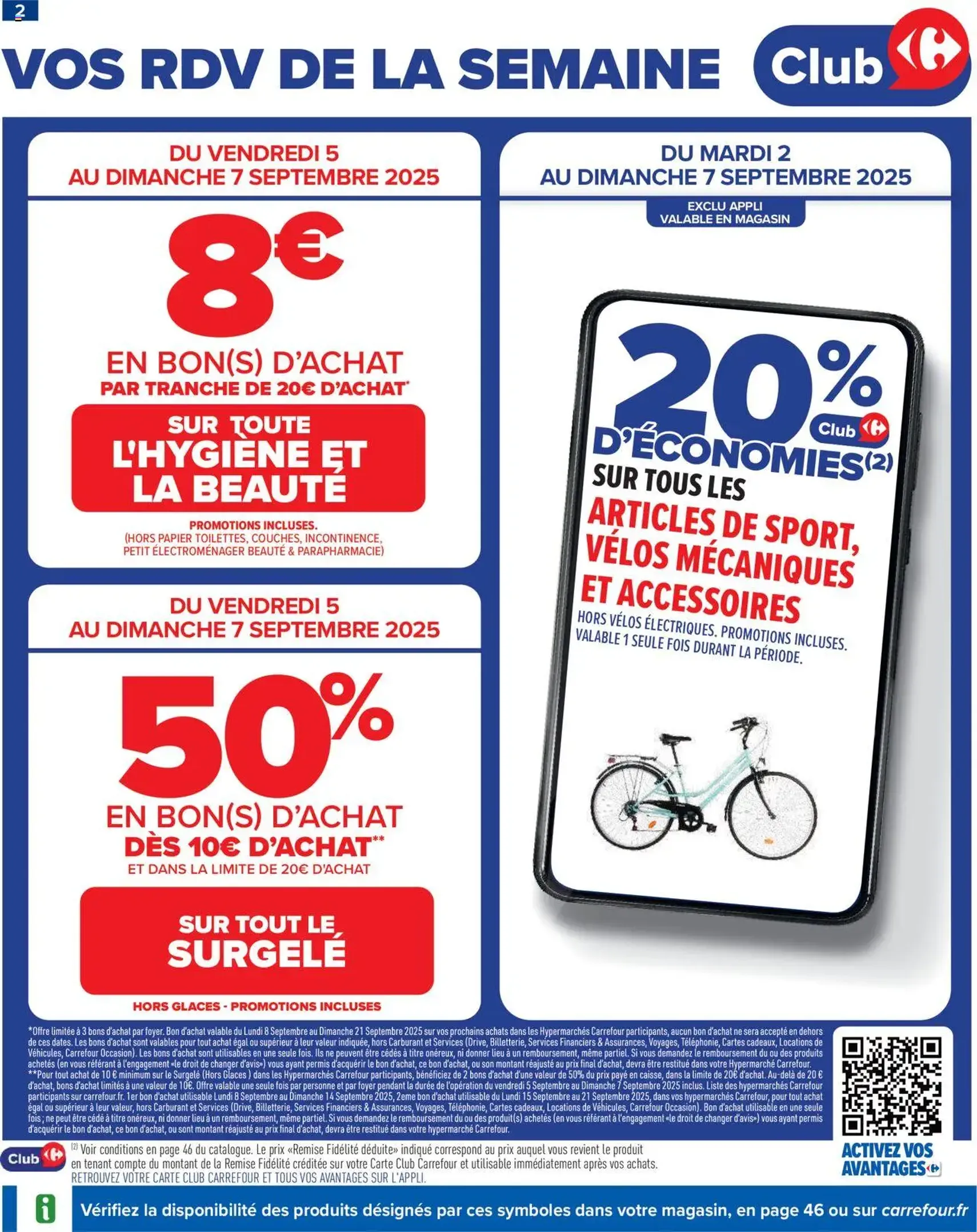 Carrefour catalogue semaine 36 - brochure valable à partir du 02/09/2025, page 4 sur 86 Carrefour catalogue semaine 36 - brochure valable à partir du 02/09/2025, page 4 sur 86