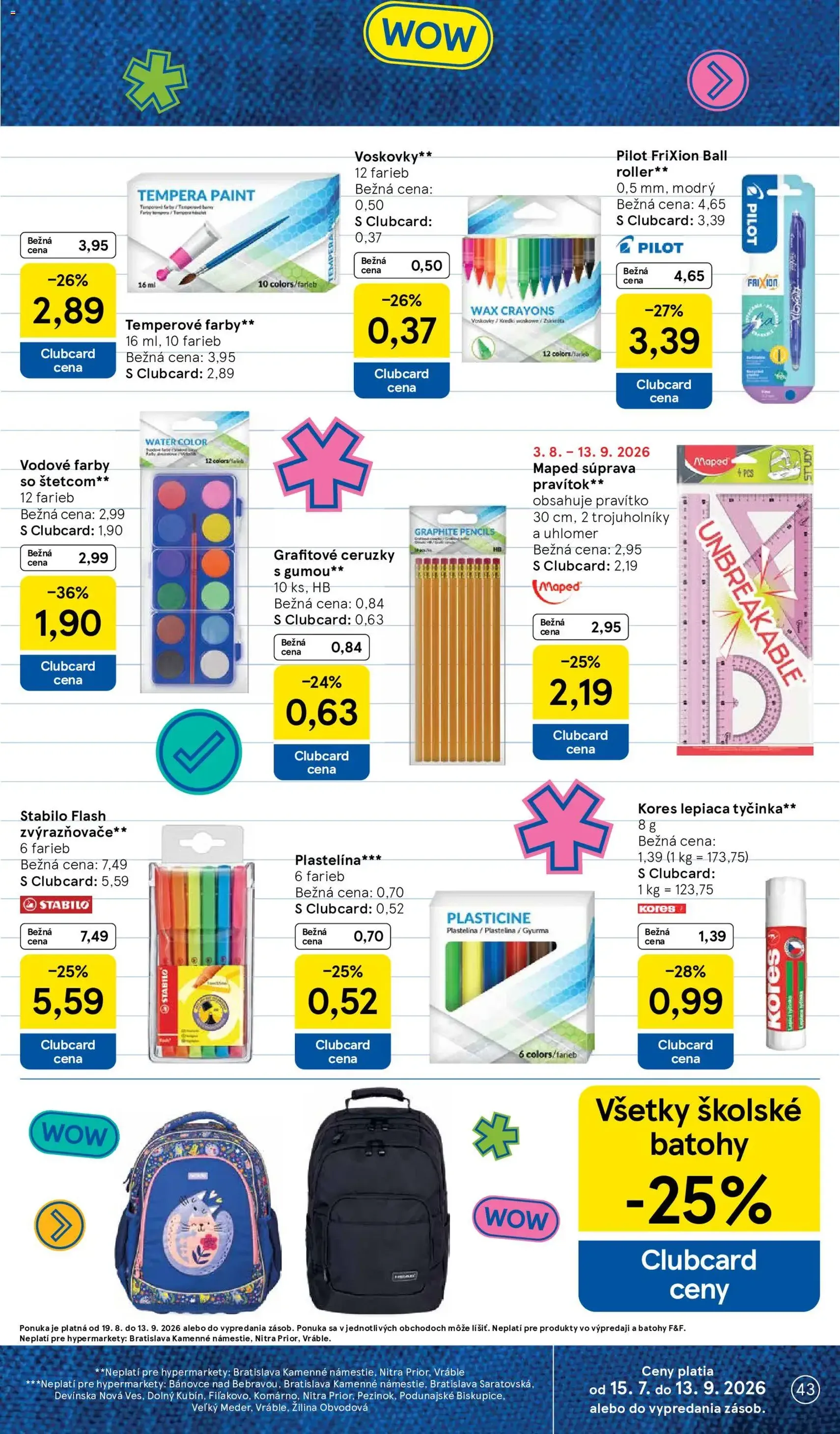 Tesco Hypermarket - leták - platný leták od 19.08.2026 strana 43 z 50