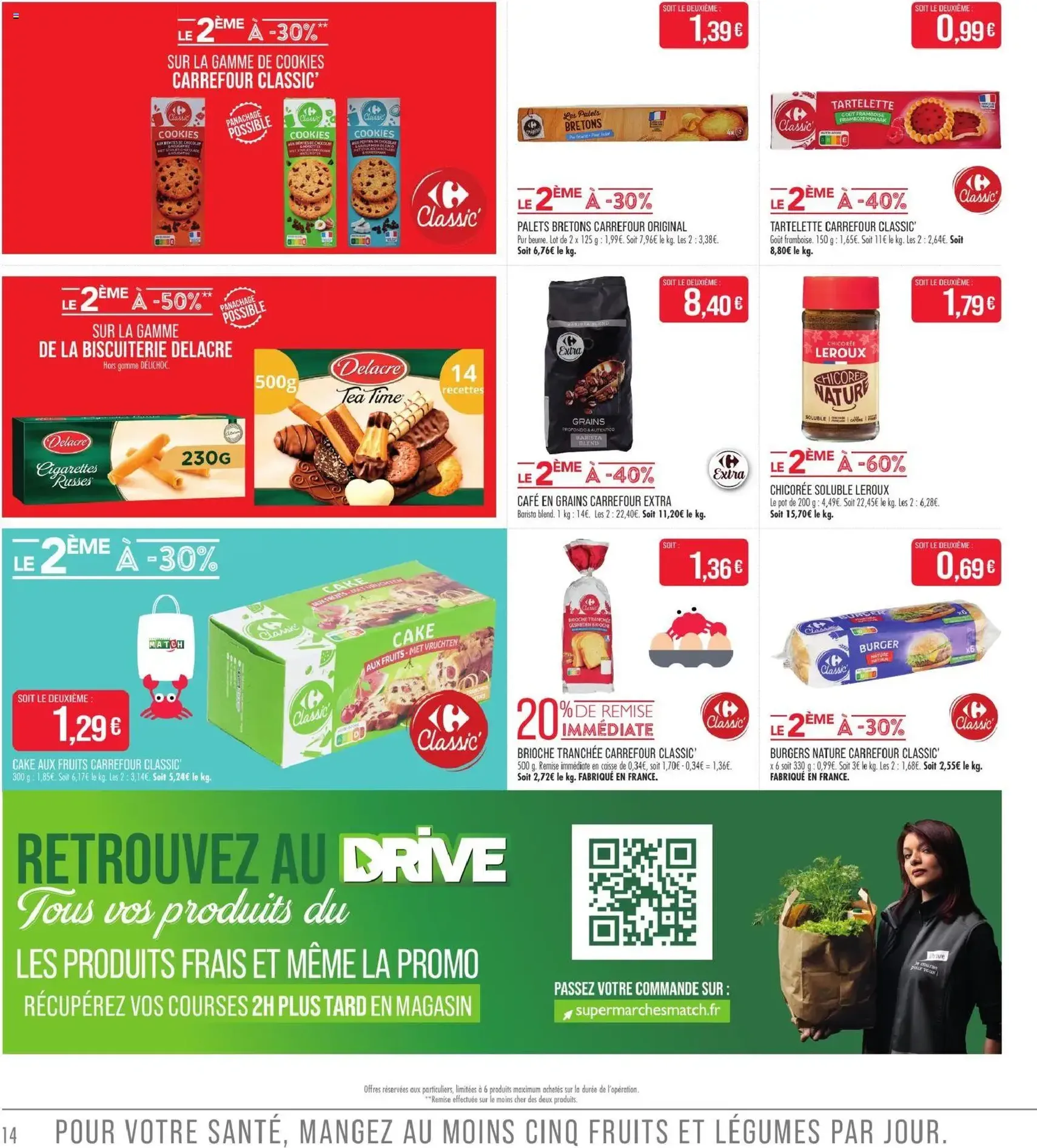 Match Supermarché catalogue - brochure valable à partir du 28/07/2026, page 14 sur 24