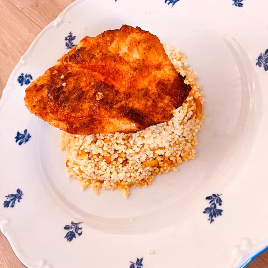 Náhled receptu Zeleninový kuskus s kuřecím masem