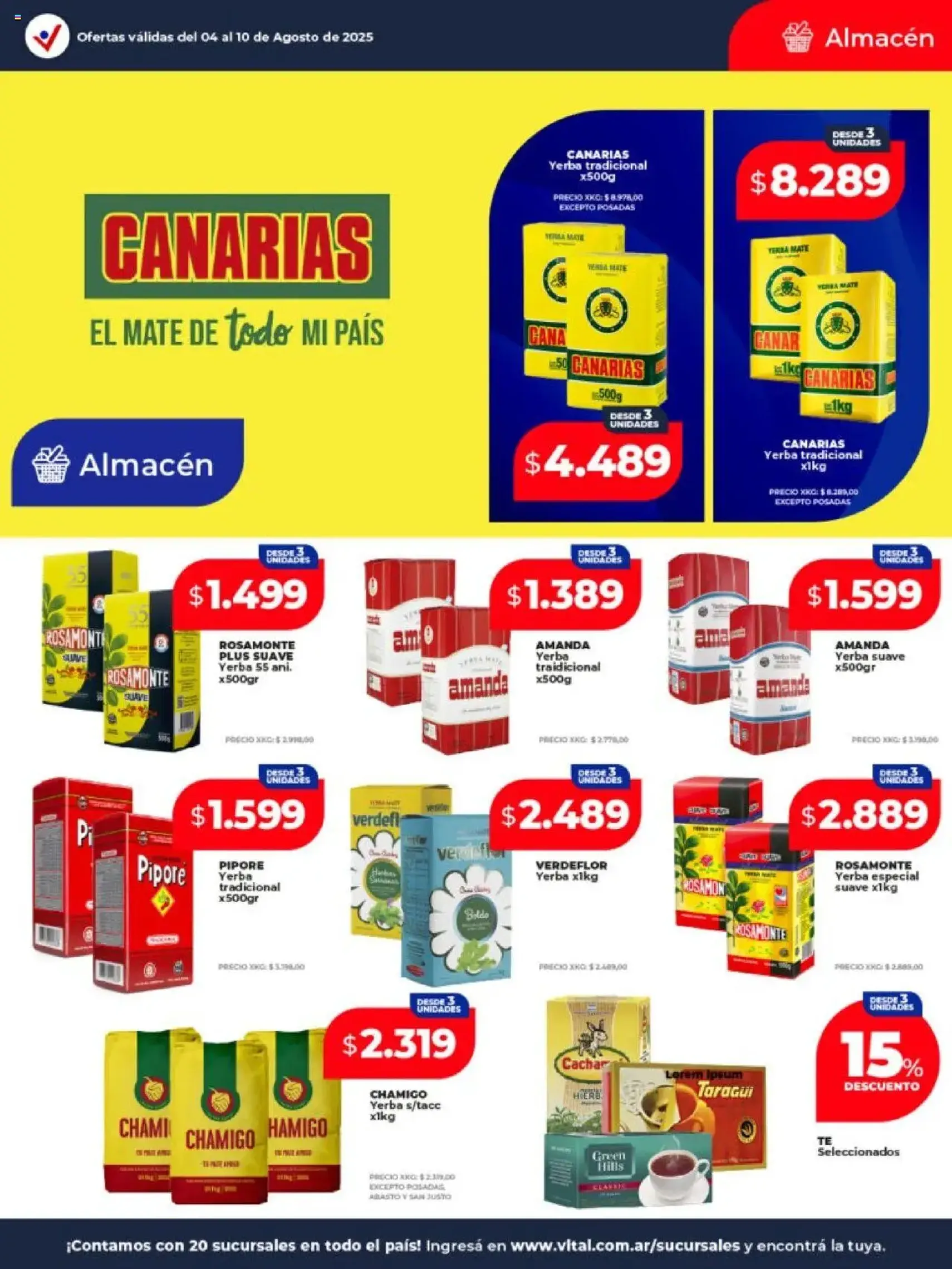 Vital - Ofertas - folleto válido desde 04/08/2025 página 17 de 24
