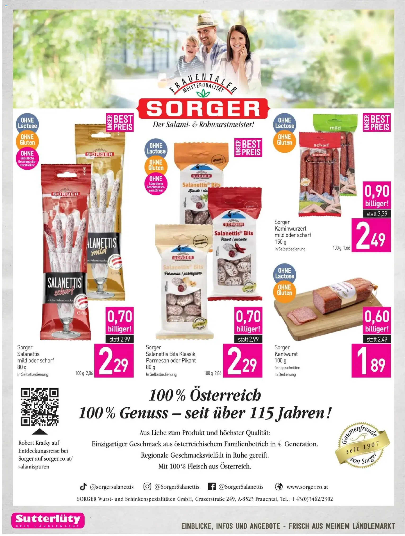 Sutterlüty Flugblatt - Gültiger Prospekt ab 20.11.2025, Seite 8 von insgesamt 24