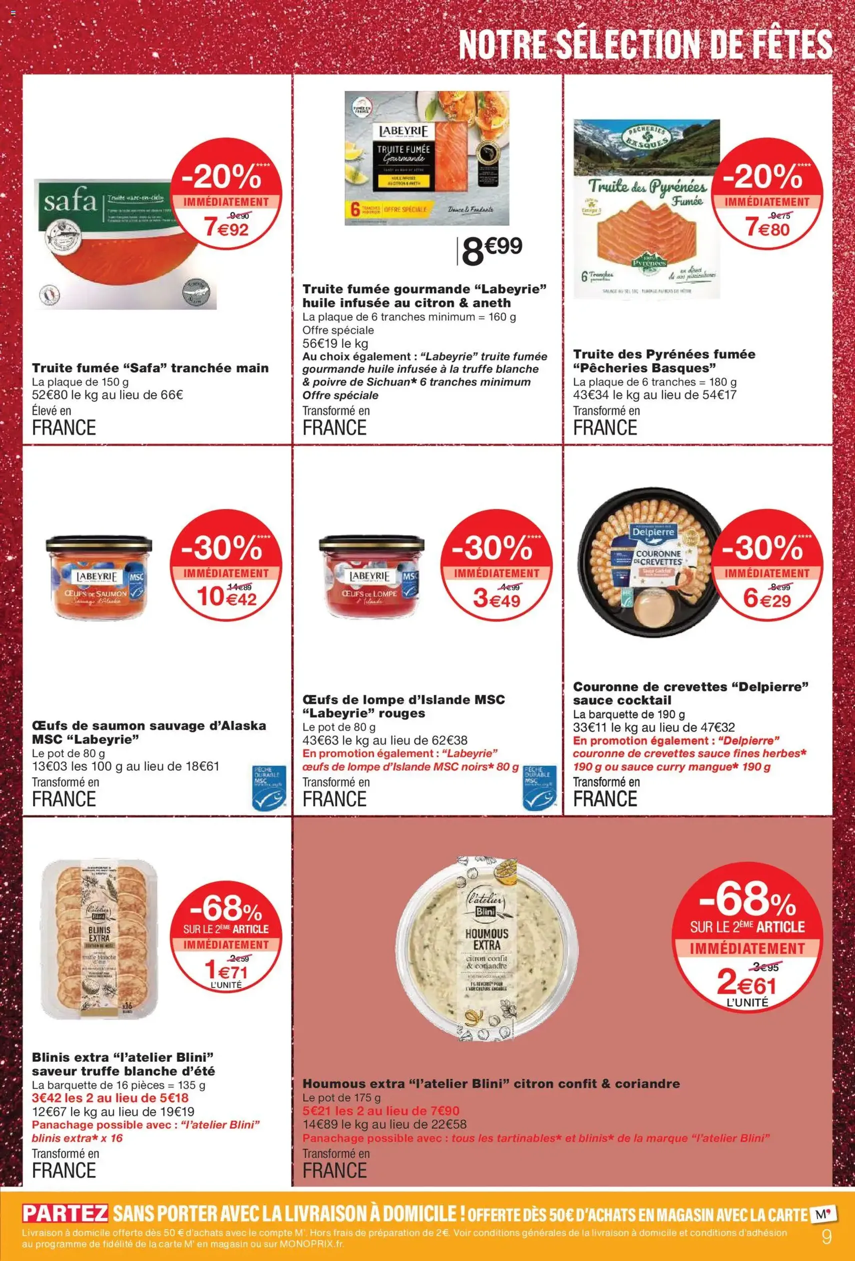 Monoprix catalogue - brochure valable à partir du 16/12/2025, page 9 sur 71