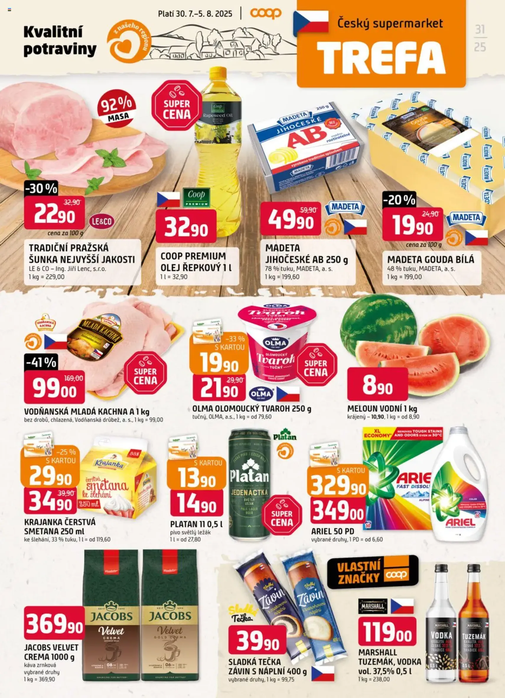 Trefa leták - platný leták od 30.07.2025 strana 1 z 12 Trefa leták - platný leták od 30.07.2025 strana 1 z 12