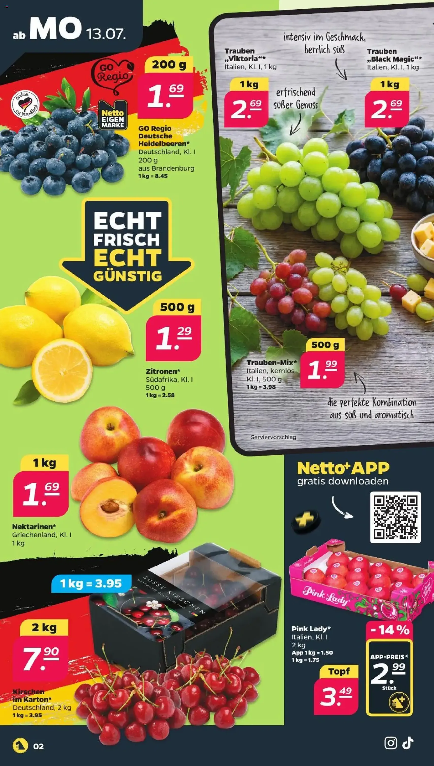 Netto Prospekt - Gültiger Prospekt ab 13.07.2026, Seite 2 von insgesamt 36