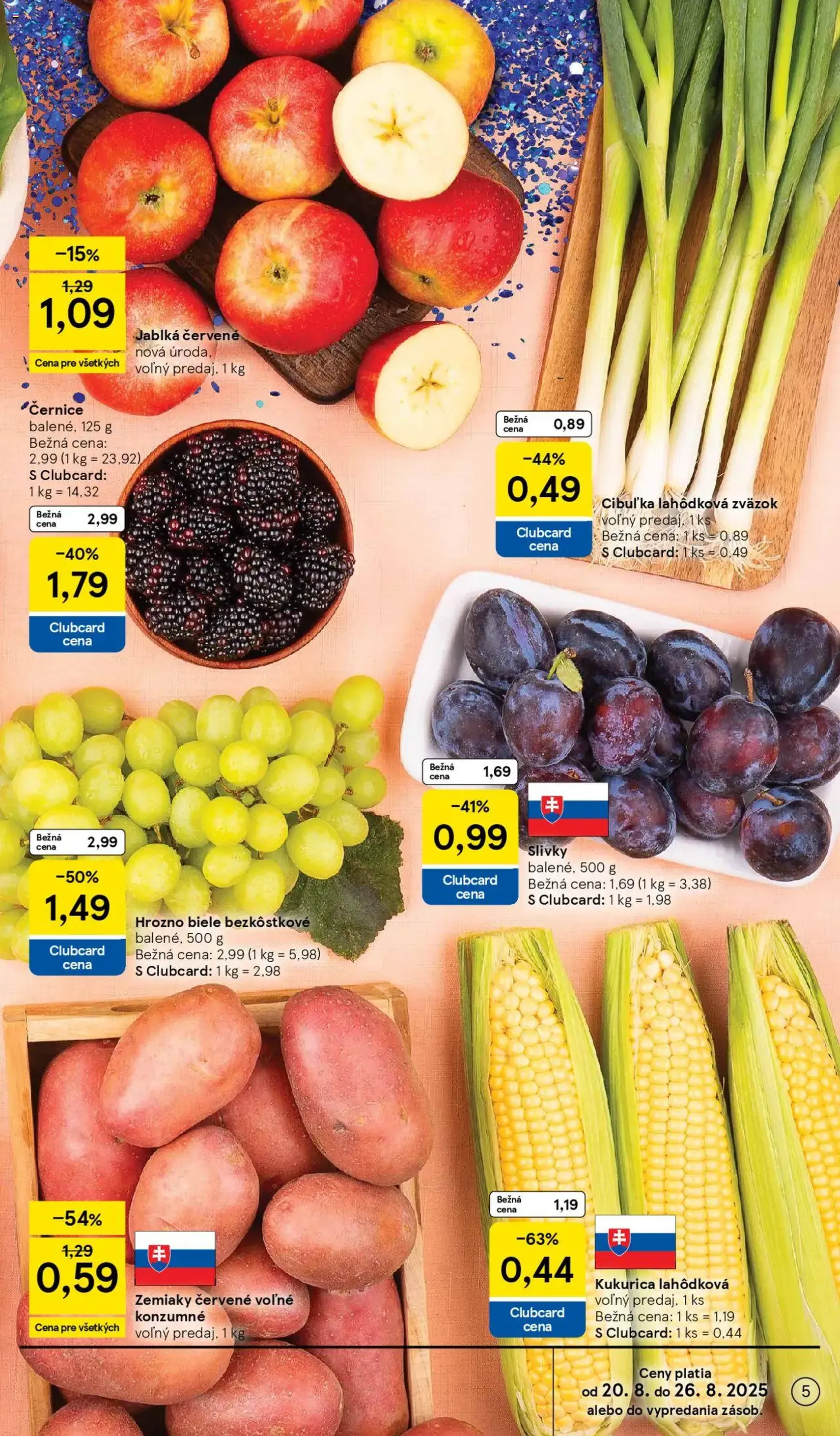 Tesco Hypermarket - leták - platný leták od 20.08.2025 strana 5 z 38