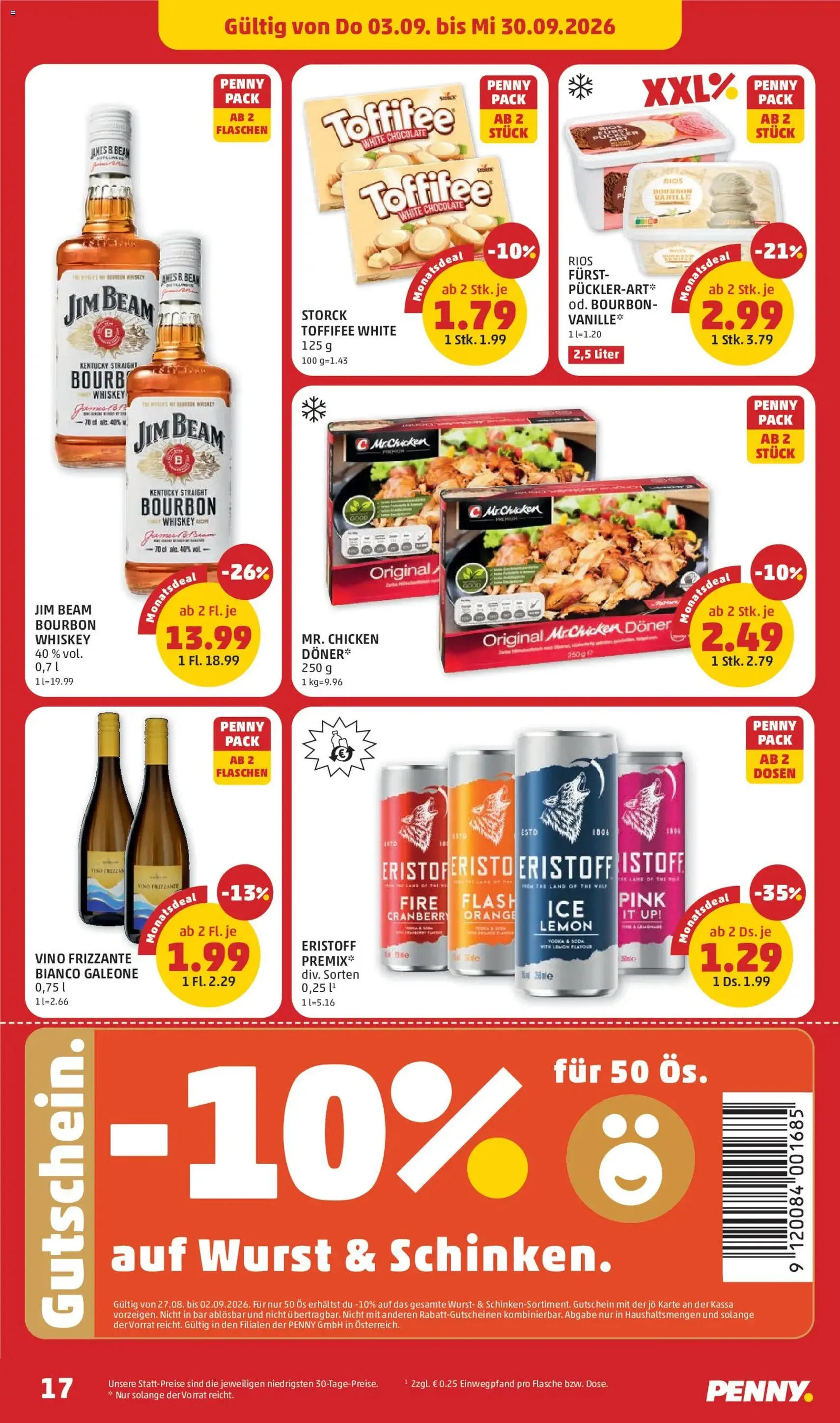 Penny Markt Flugblatt - Gültiger Prospekt ab 27.08.2026, Seite 17 von insgesamt 32