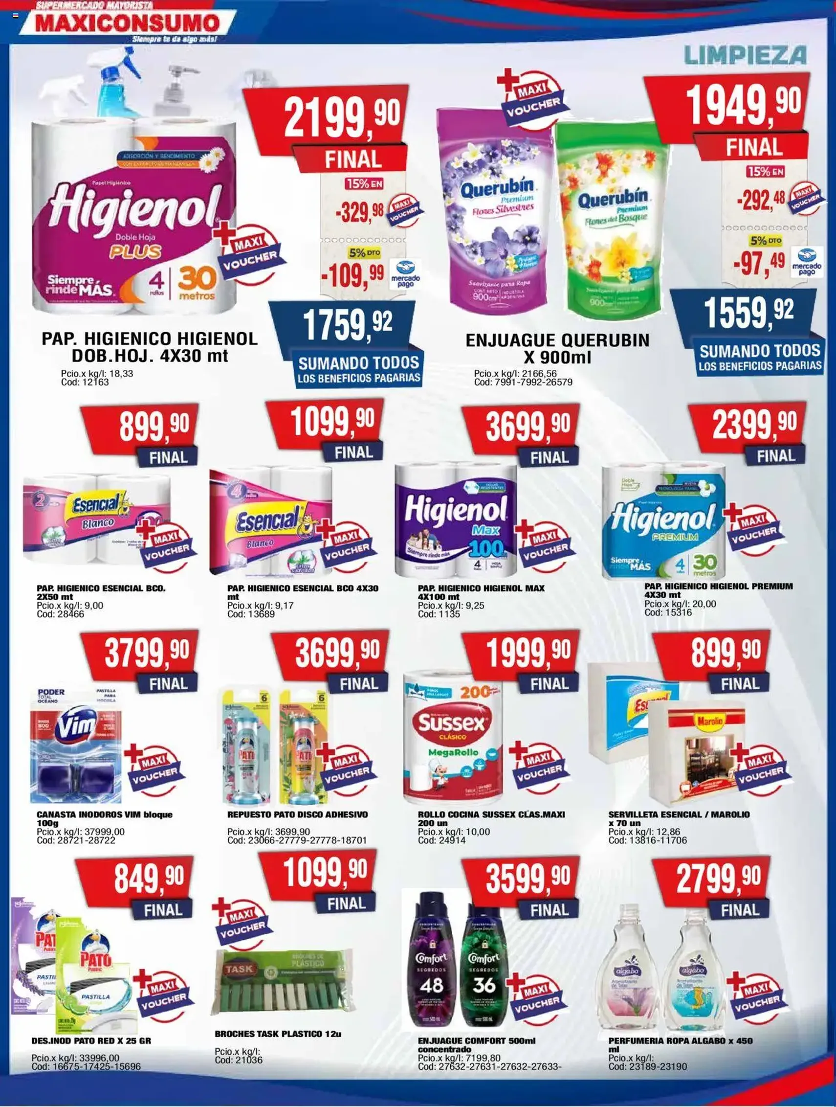 Maxiconsumo ofertas - folleto válido desde 06/10/2025 página 20 de 33 Maxiconsumo ofertas - folleto válido desde 06/10/2025 página 20 de 33