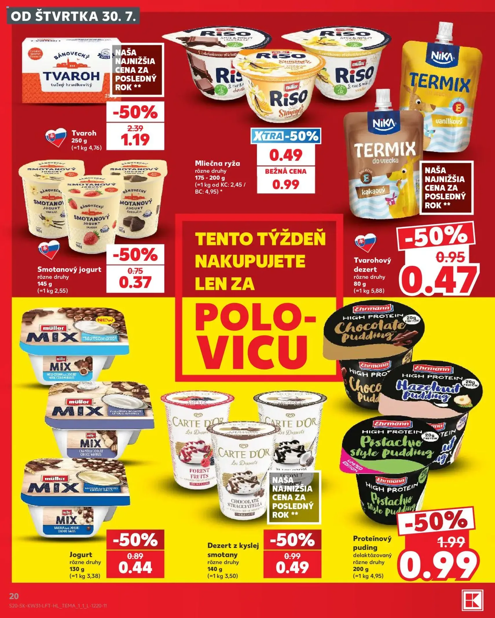 Kaufland SK akciós újság - 2026.07.30. érvényes szórólap 20 oldal 74 oldalból
