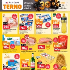 Terno leták - náhled letáku platný od 08.10.2025