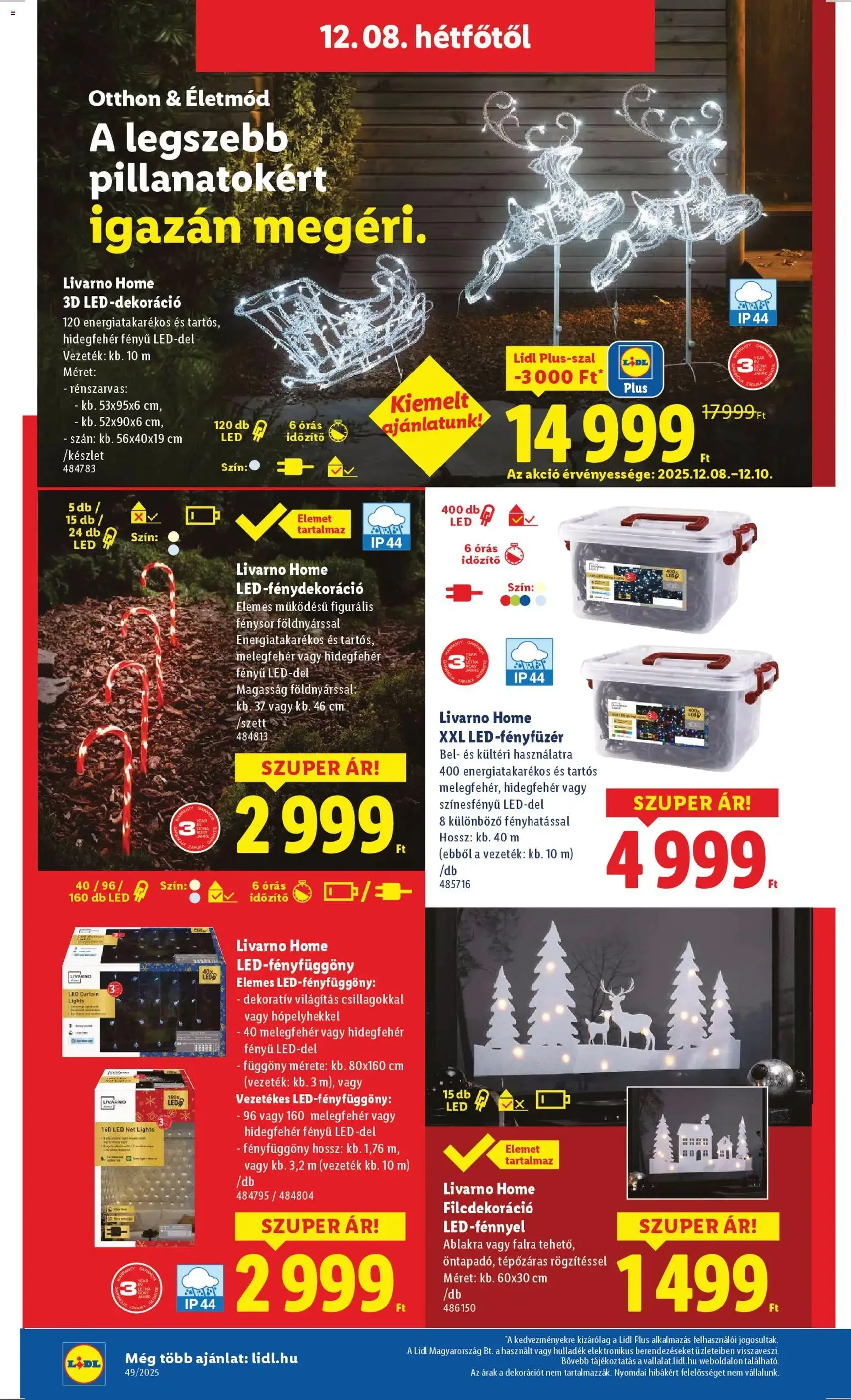 Lidl Akciós újság - 2025.12.04. érvényes szórólap 46 oldal 62 oldalból