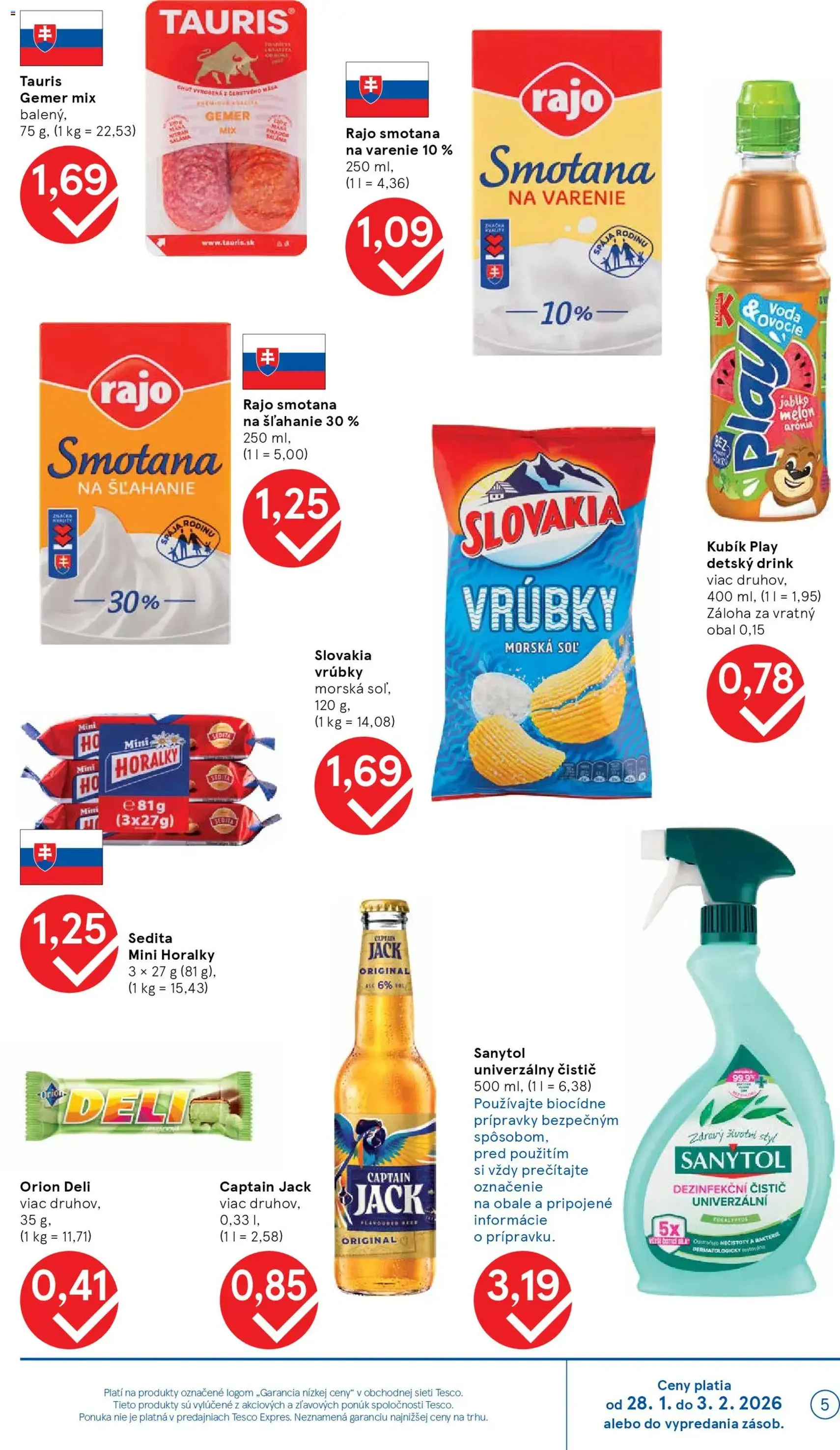 Tesco Hypermarket - leták - platný leták od 28.01.2026 strana 5 z 39
