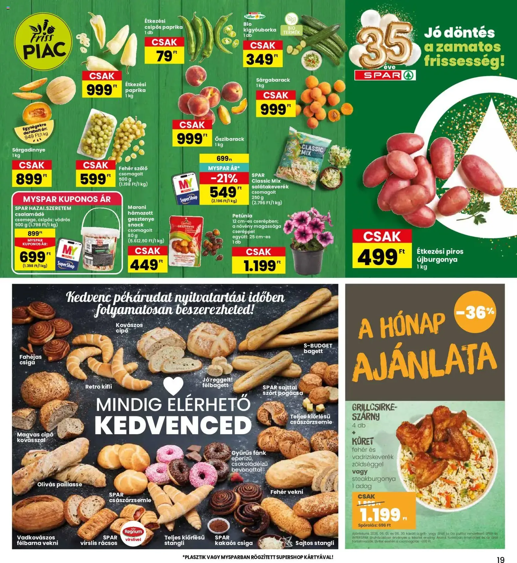Interspar akciós újság - 2026.06.04. érvényes szórólap 19 oldal 20 oldalból