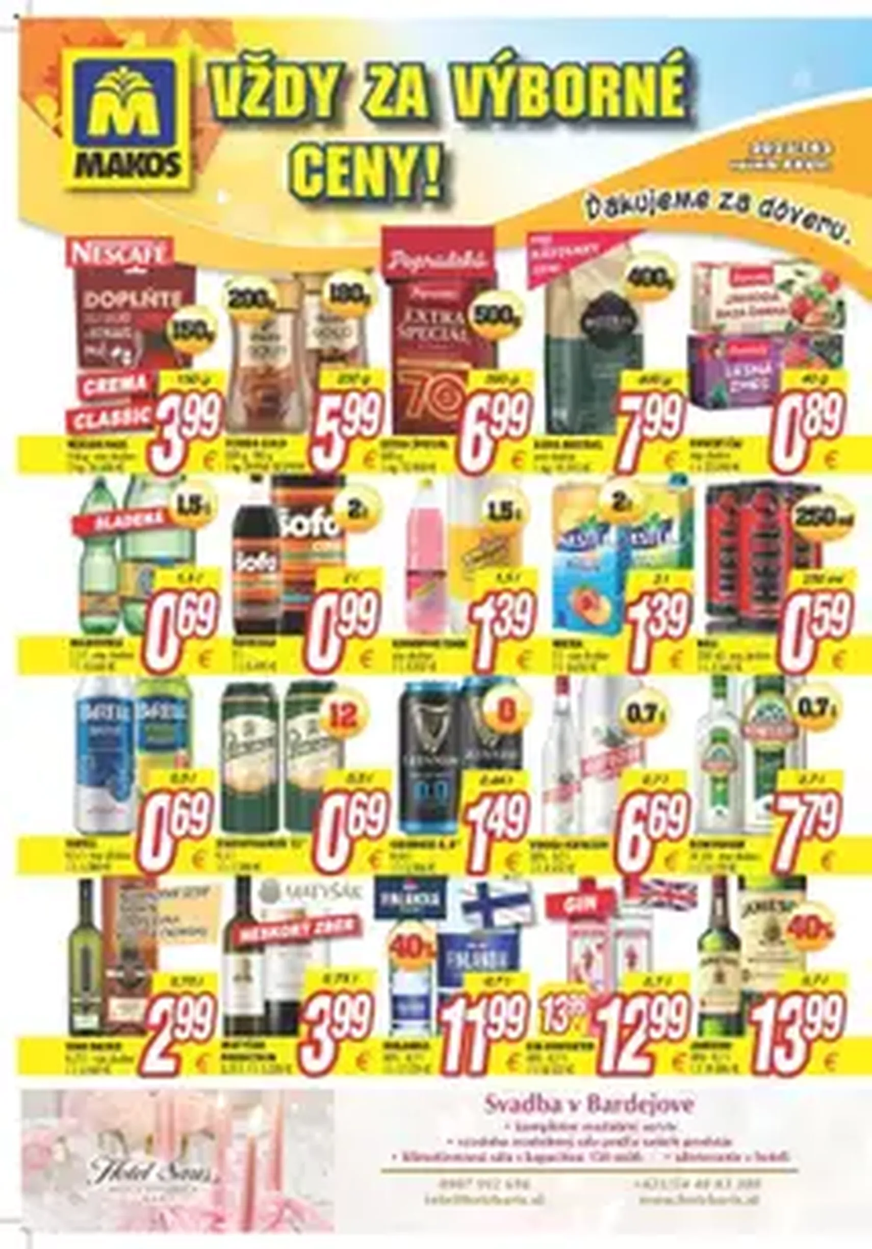 Makos leták - platný leták od 13.10.2025 strana 1 z 1