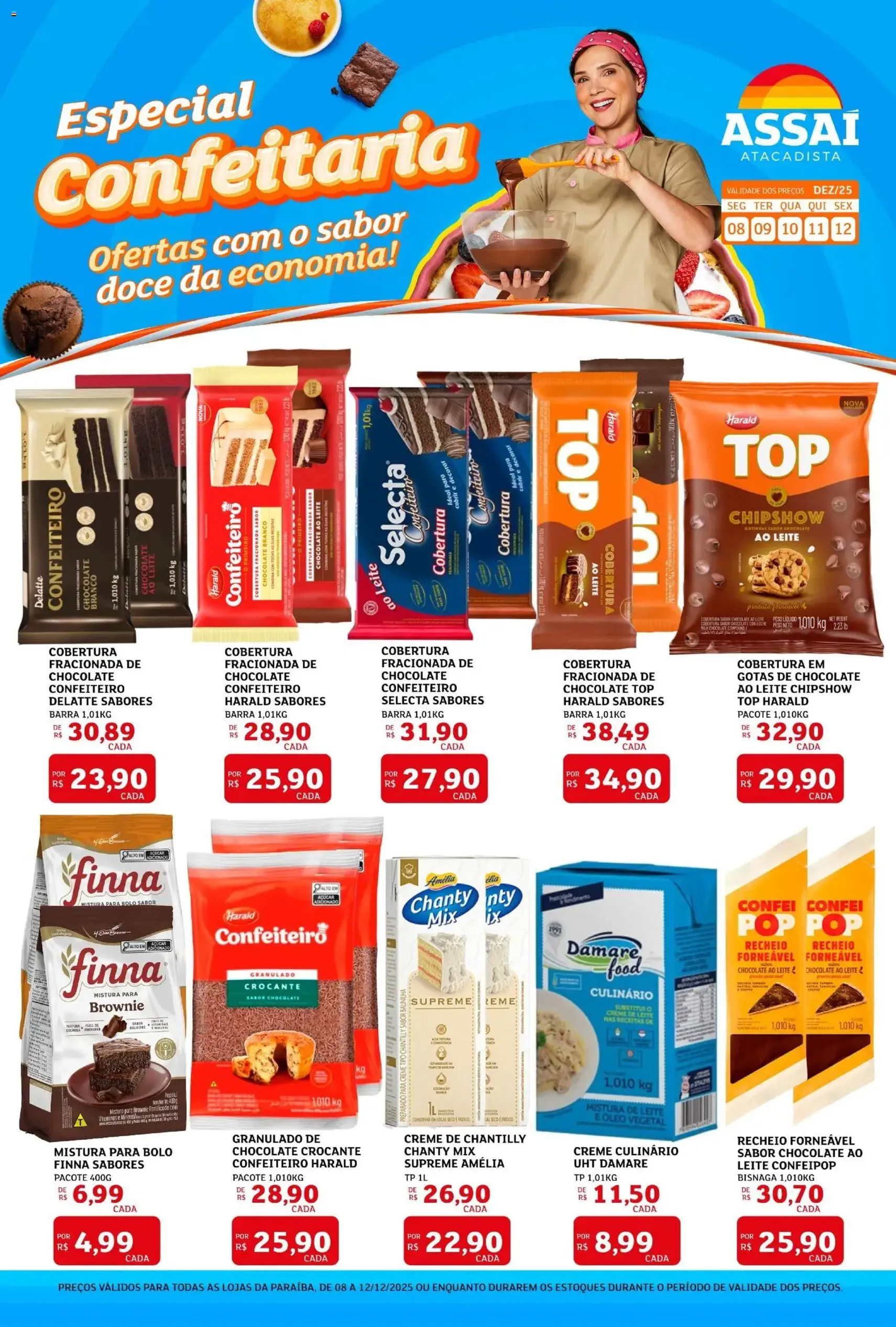 Encarte Assaí Atacadista - folheto válido a partir de 08/12/2025 página 1 de 2