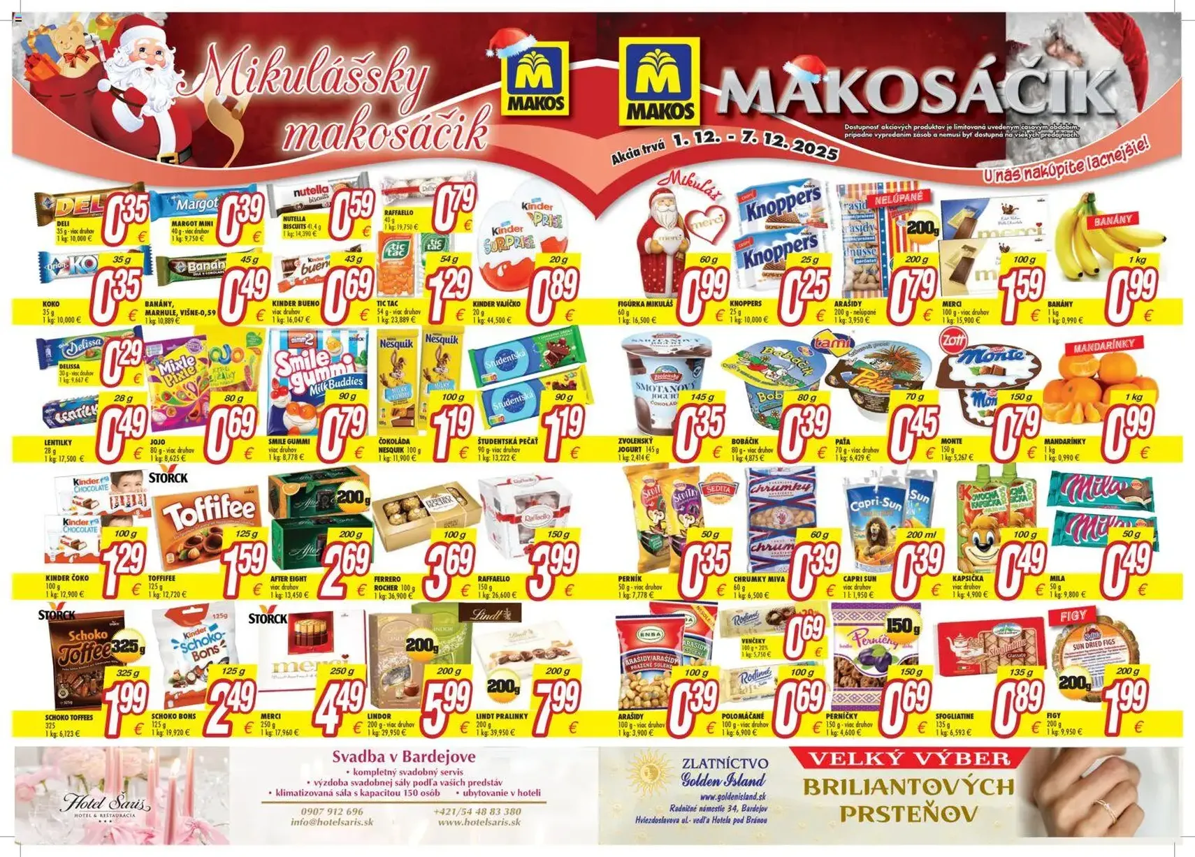 Makos leták - platný leták od 01.12.2025 strana 1 z 2