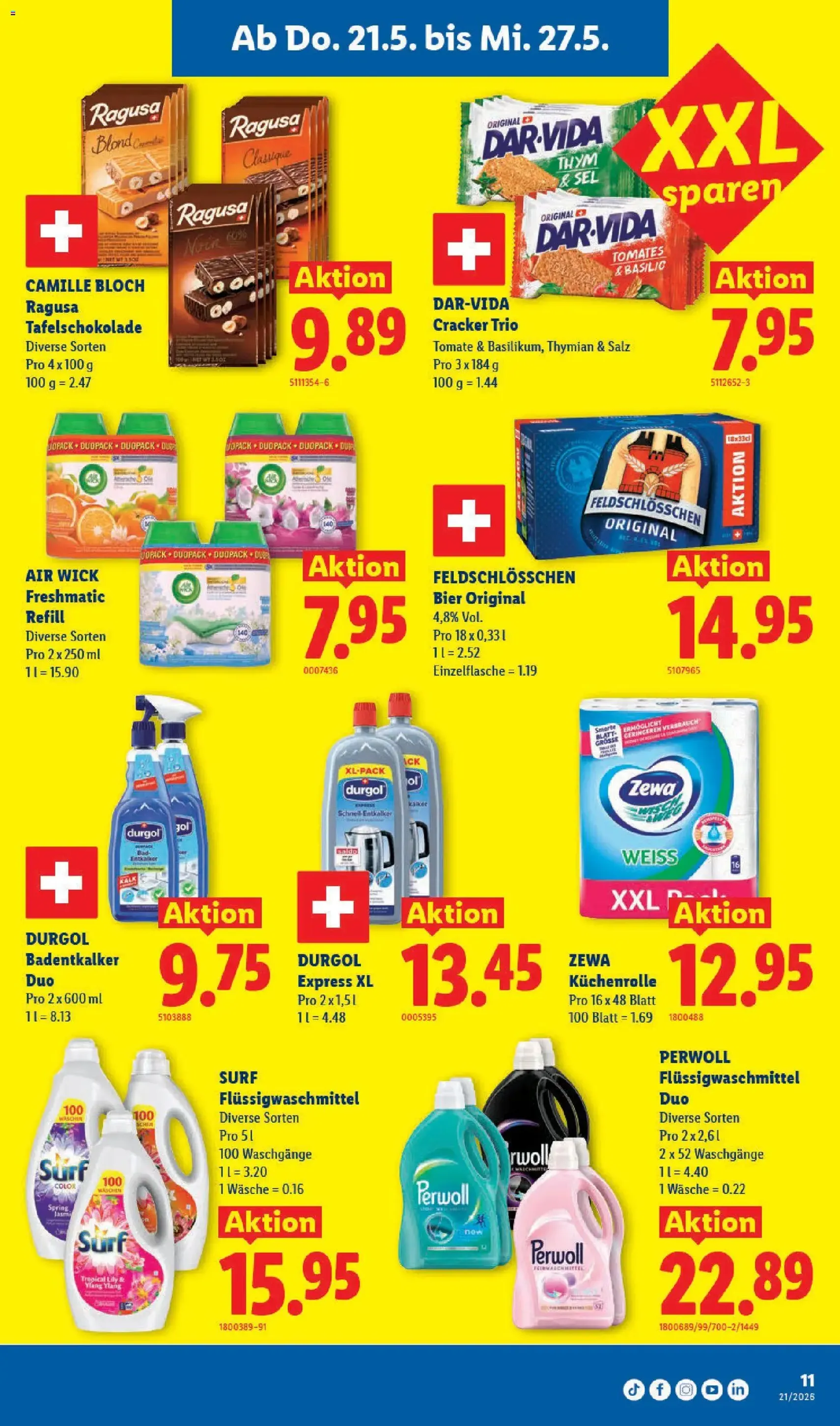 Lidl aktionen - Gültiger Prospekt ab 21.05.2026, Seite 11 von insgesamt 32