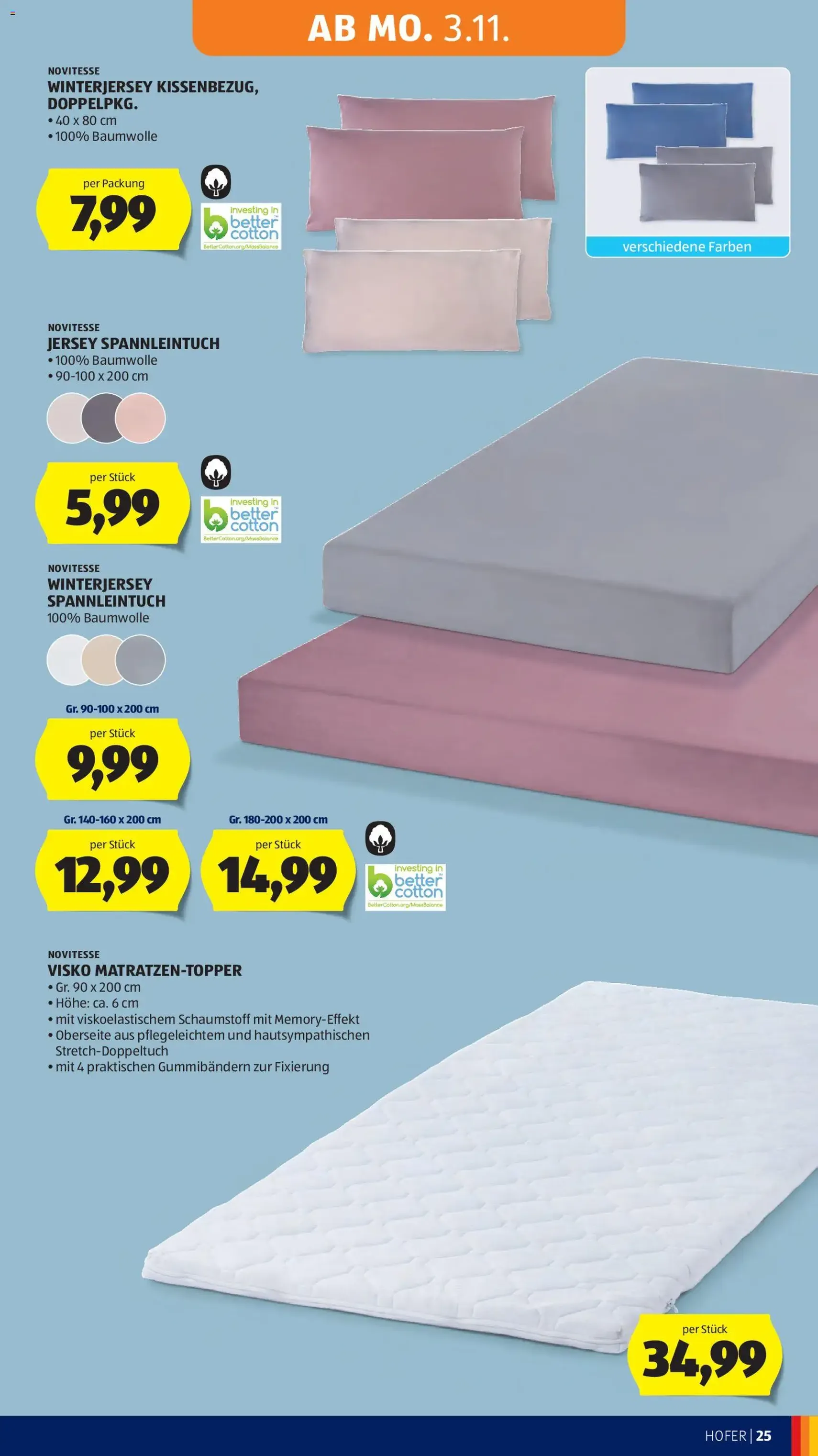 Hofer Flugblatt - Gültiger Prospekt ab 30.10.2025, Seite 29 von insgesamt 45