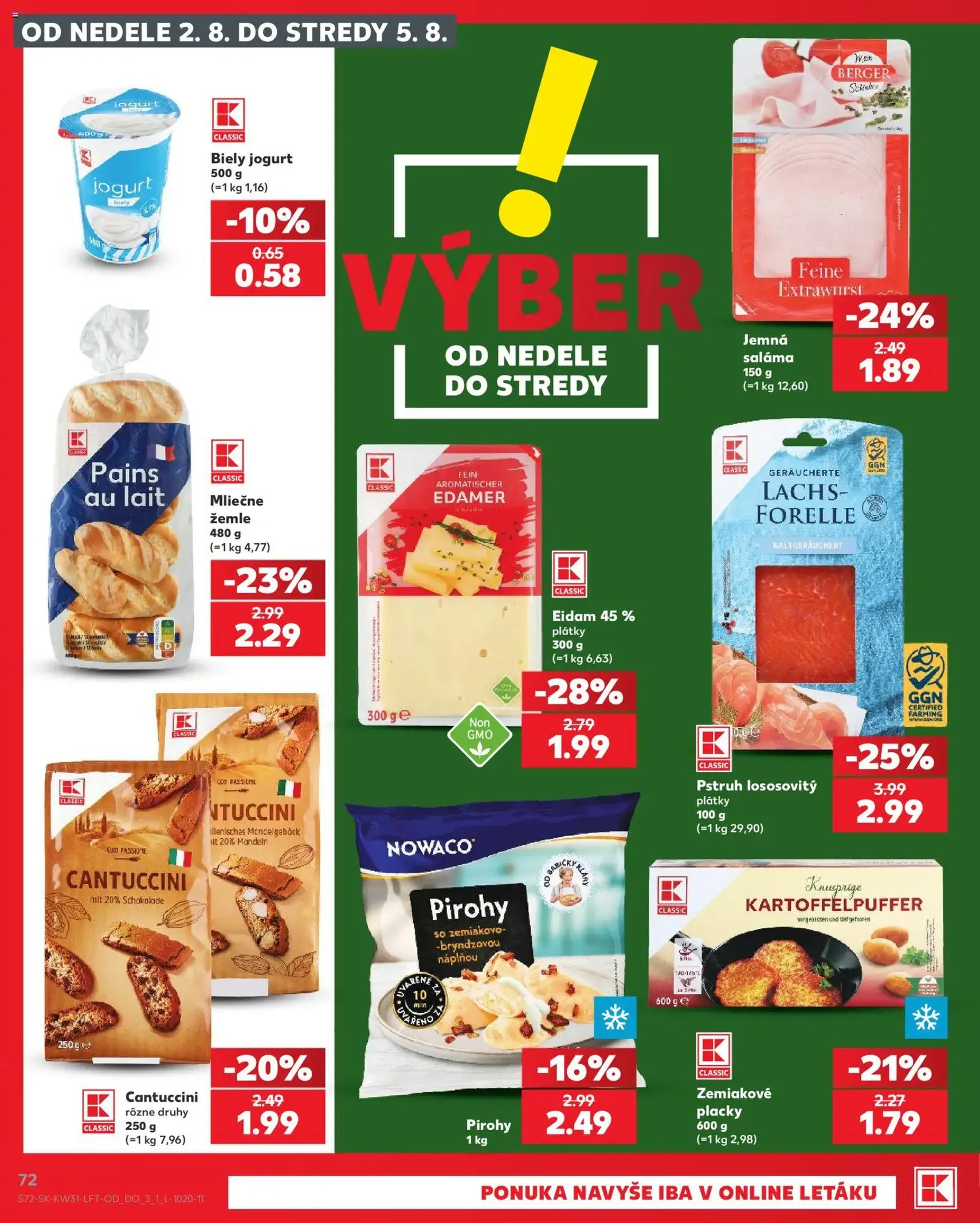 Kaufland leták - platný leták od 30.07.2026 strana 72 z 74