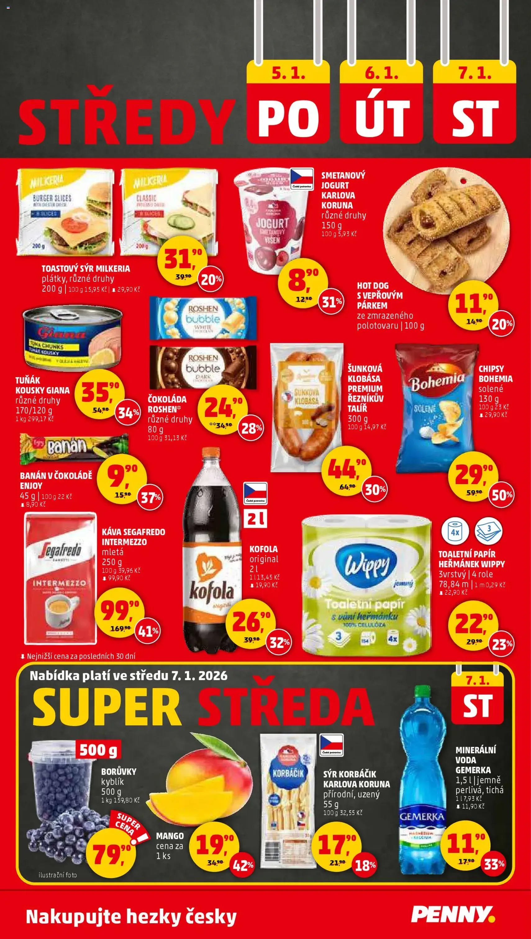 Penny Market leták - Čtvrtečník - platný leták od 02.01.2026 strana 31 z 32