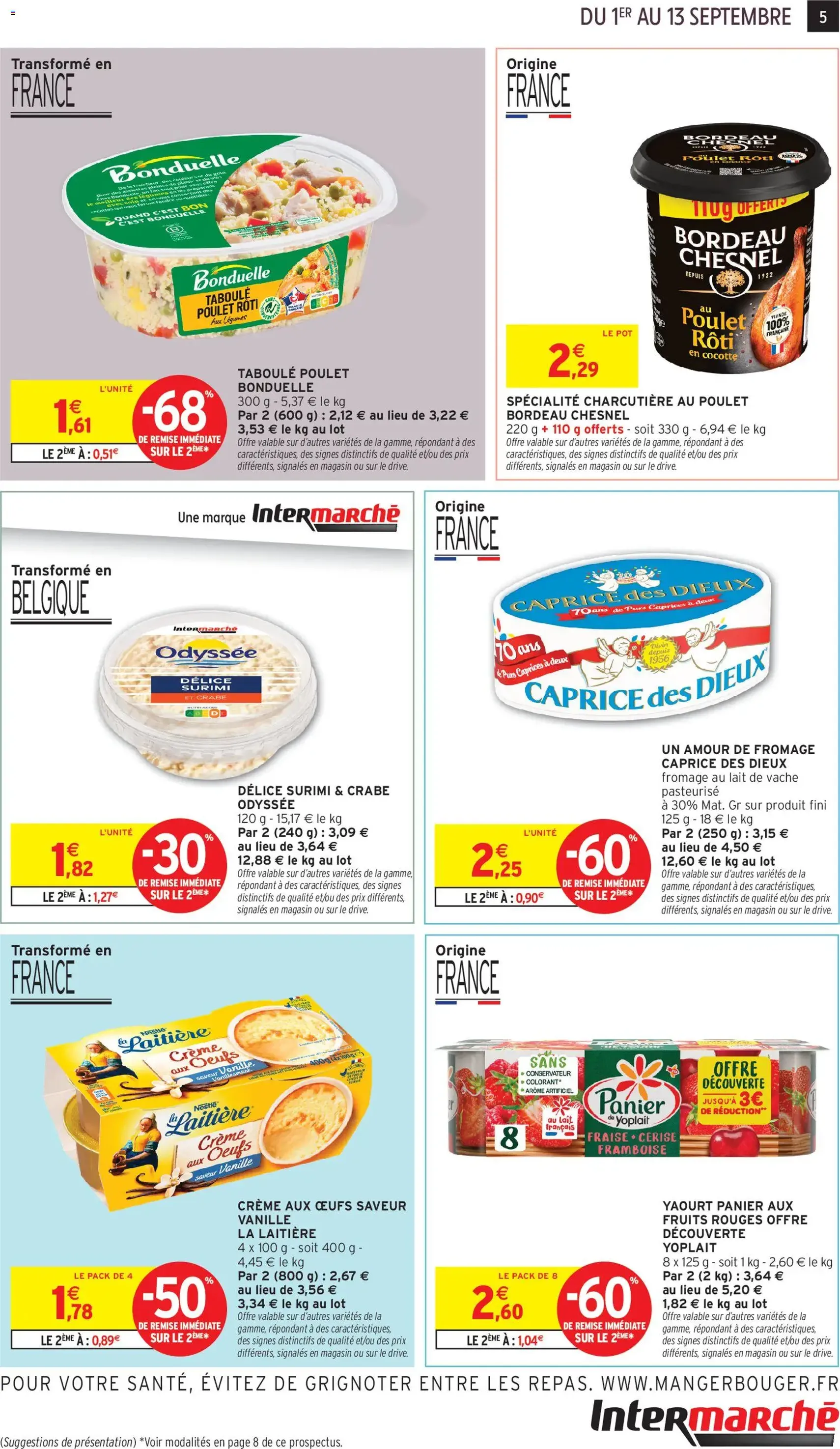 Intermarché catalogue - brochure valable à partir du 01/09/2026, page 5 sur 12