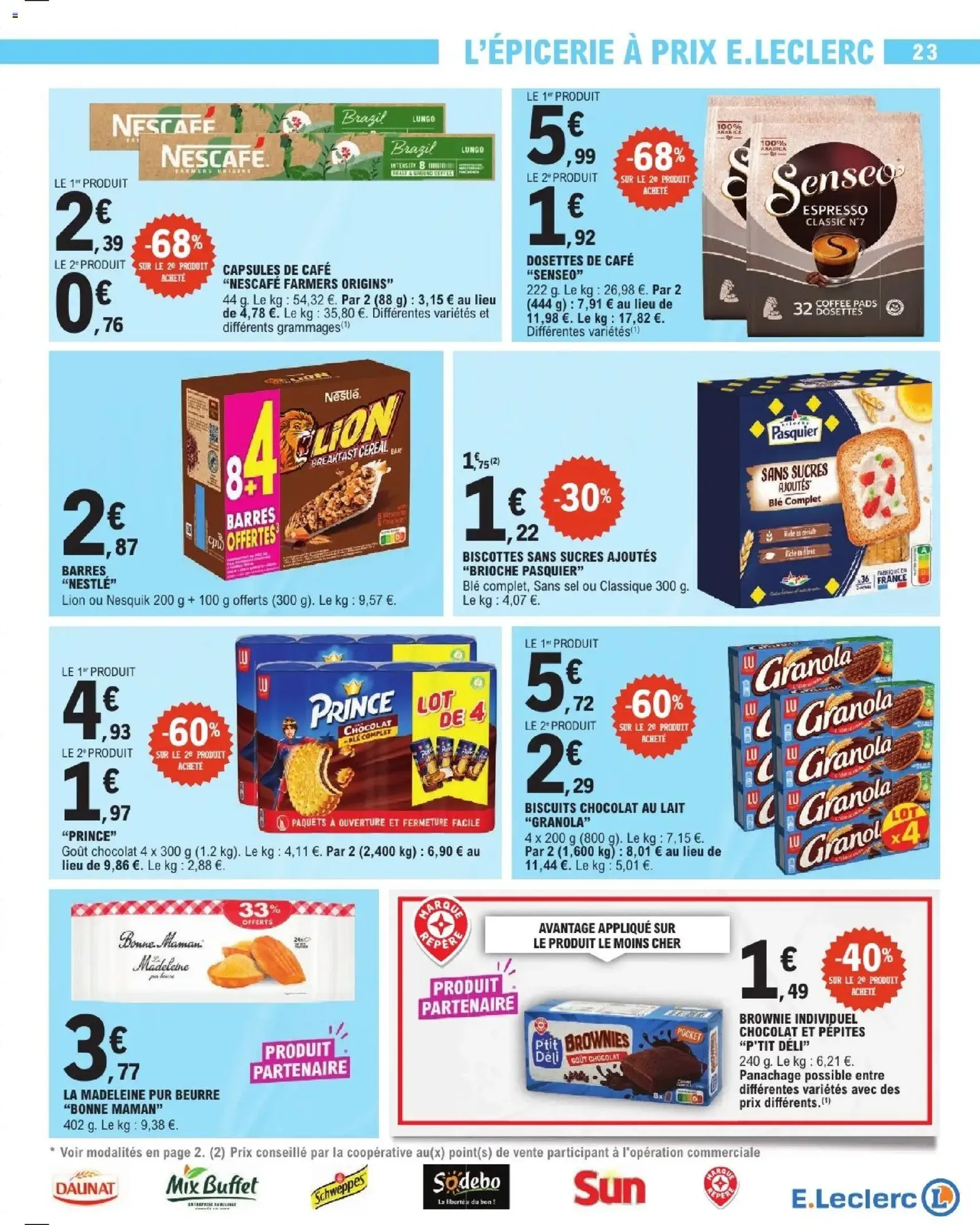 E.Leclerc catalogue de la semaine 15 - brochure valable à partir du 07/04/2026, page 23 sur 44