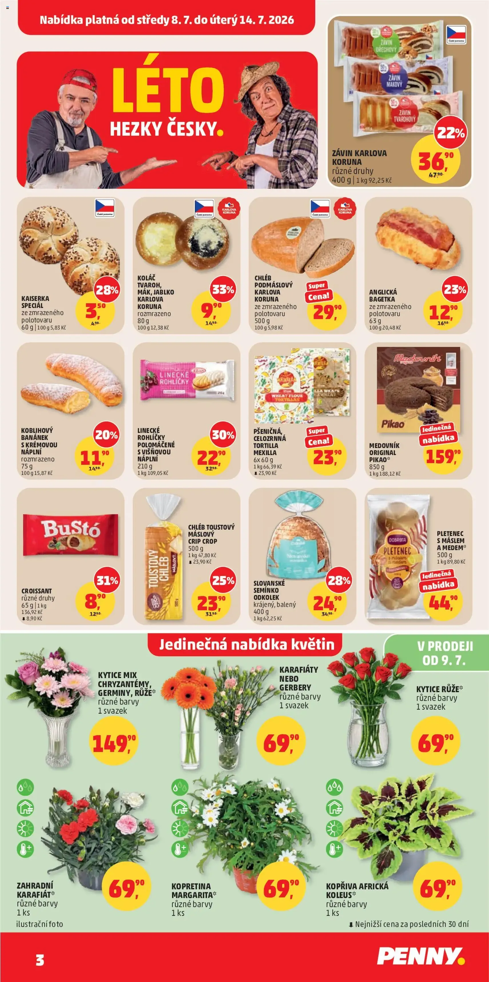 Penny Market leták - platný leták od 08.07.2026 strana 3 z 35