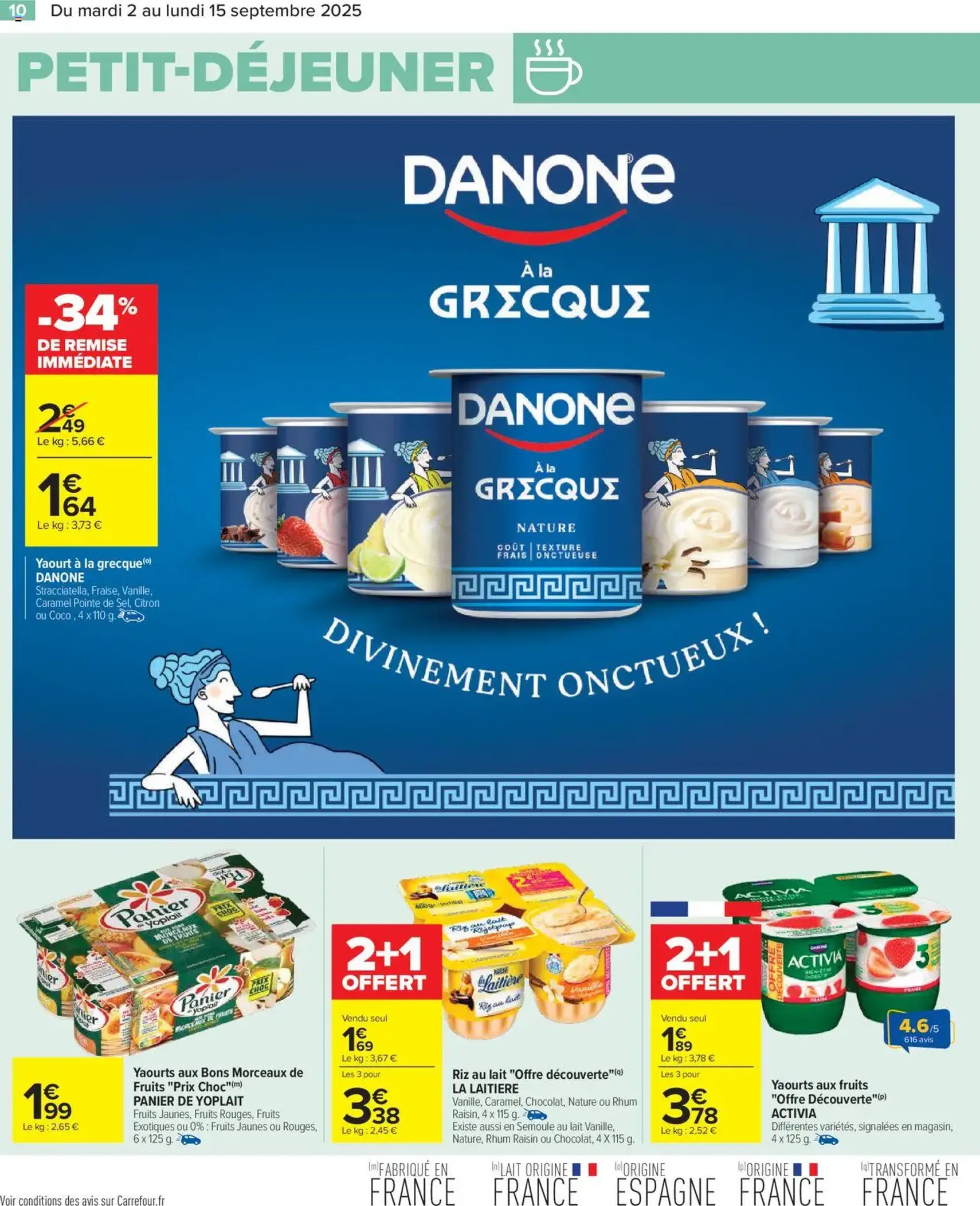 Carrefour catalogue semaine 36 - brochure valable à partir du 02/09/2025, page 12 sur 86 Carrefour catalogue semaine 36 - brochure valable à partir du 02/09/2025, page 12 sur 86